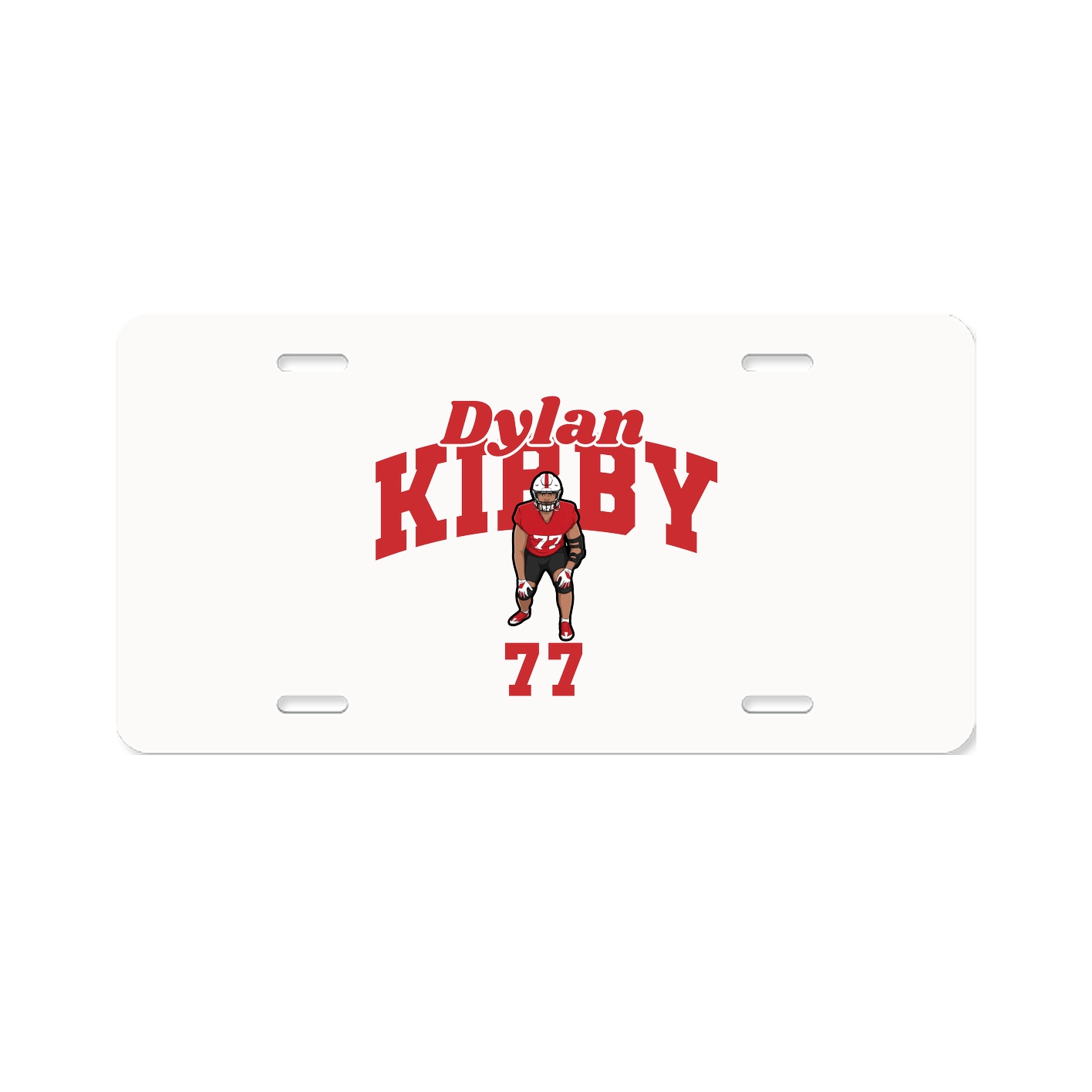 License Plate — Signature Arch in Classic