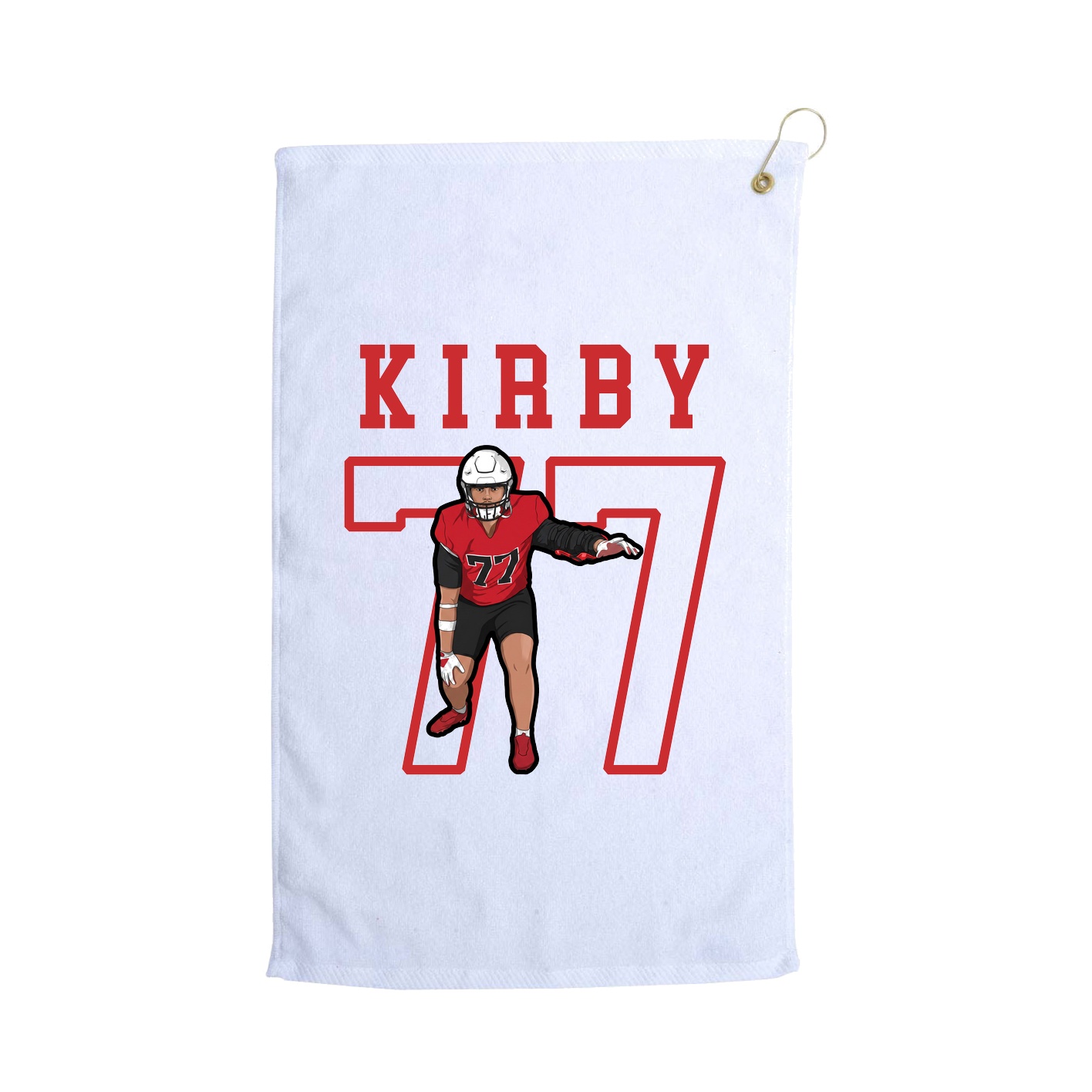 Golf Towel — Shirsey in White