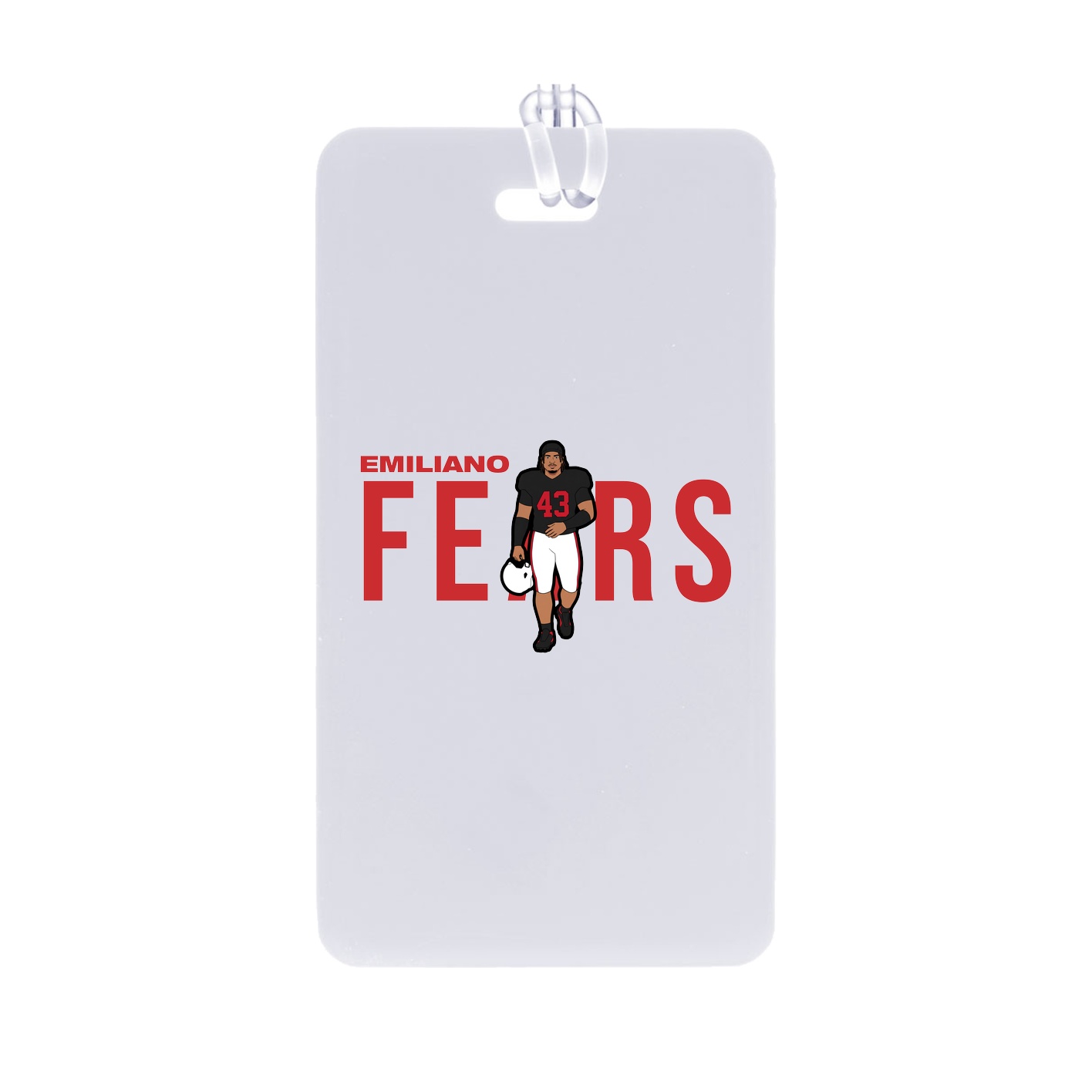 Bag Tag — Player Name in Classic