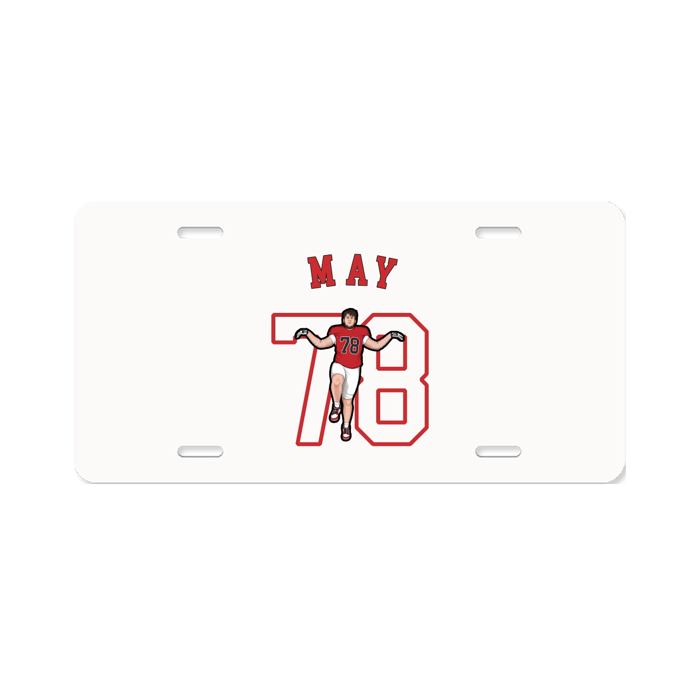 License Plate — Shirsey Arch in Classic