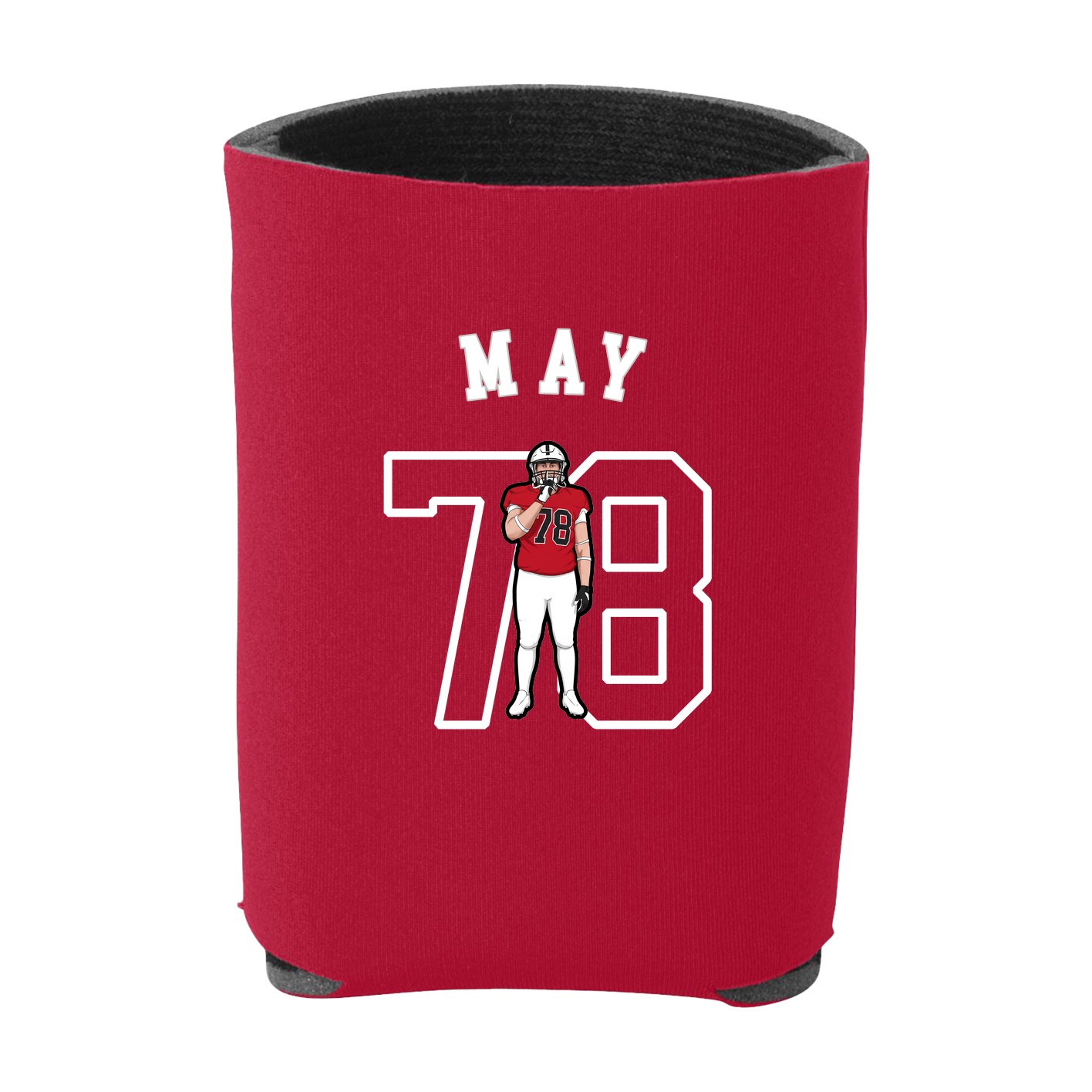 Can Holder — Shirsey Arch in Red