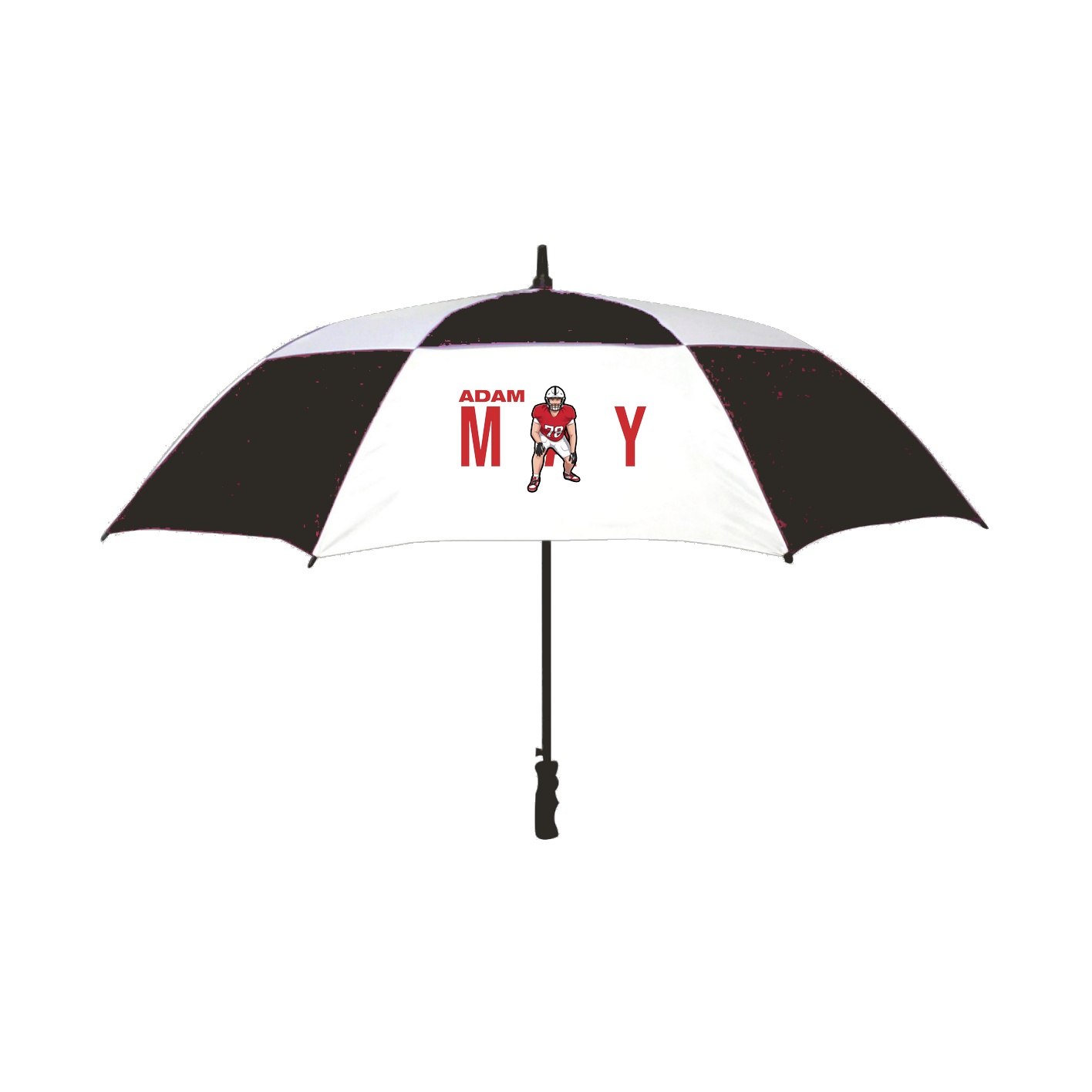 Golf Umbrella — Player Name in Black