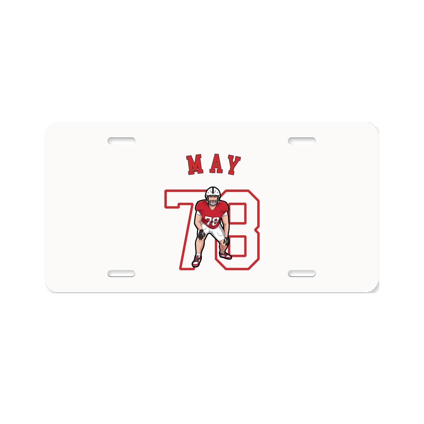 License Plate — Shirsey Arch in Classic