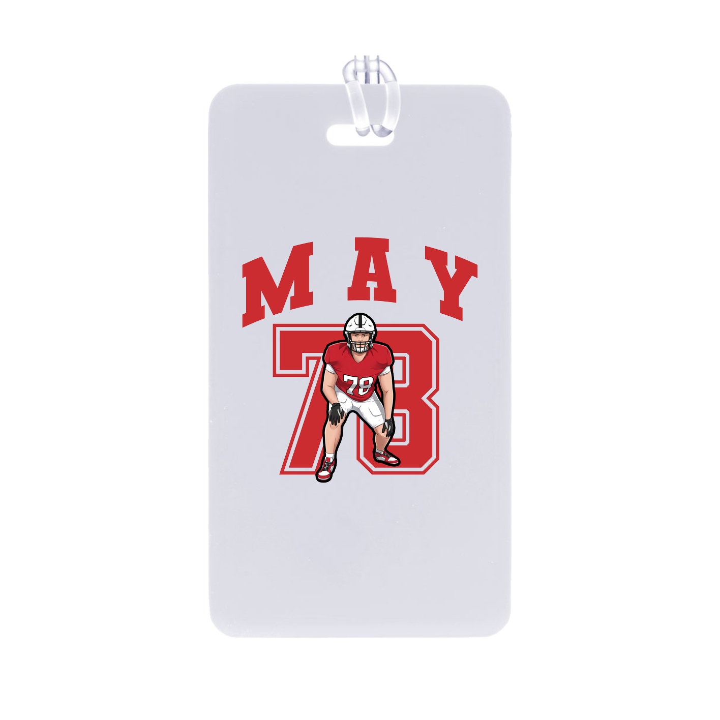 Bag Tag — Number in Classic