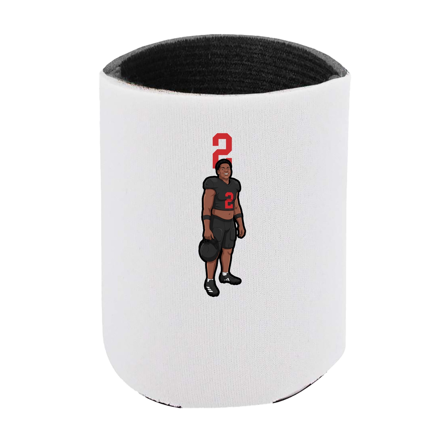 Can Holder — Number Top in White