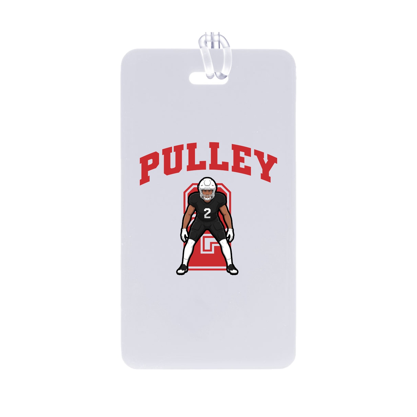 Bag Tag — Number in Classic