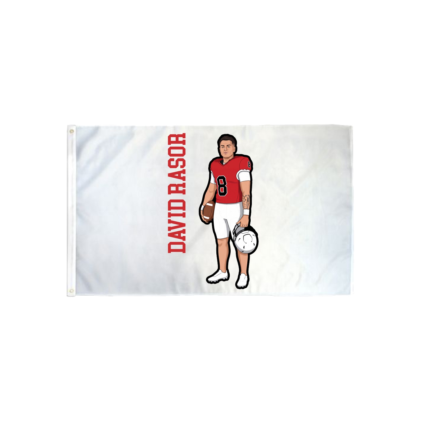 3x5 Flag — Name Vertical in Classic