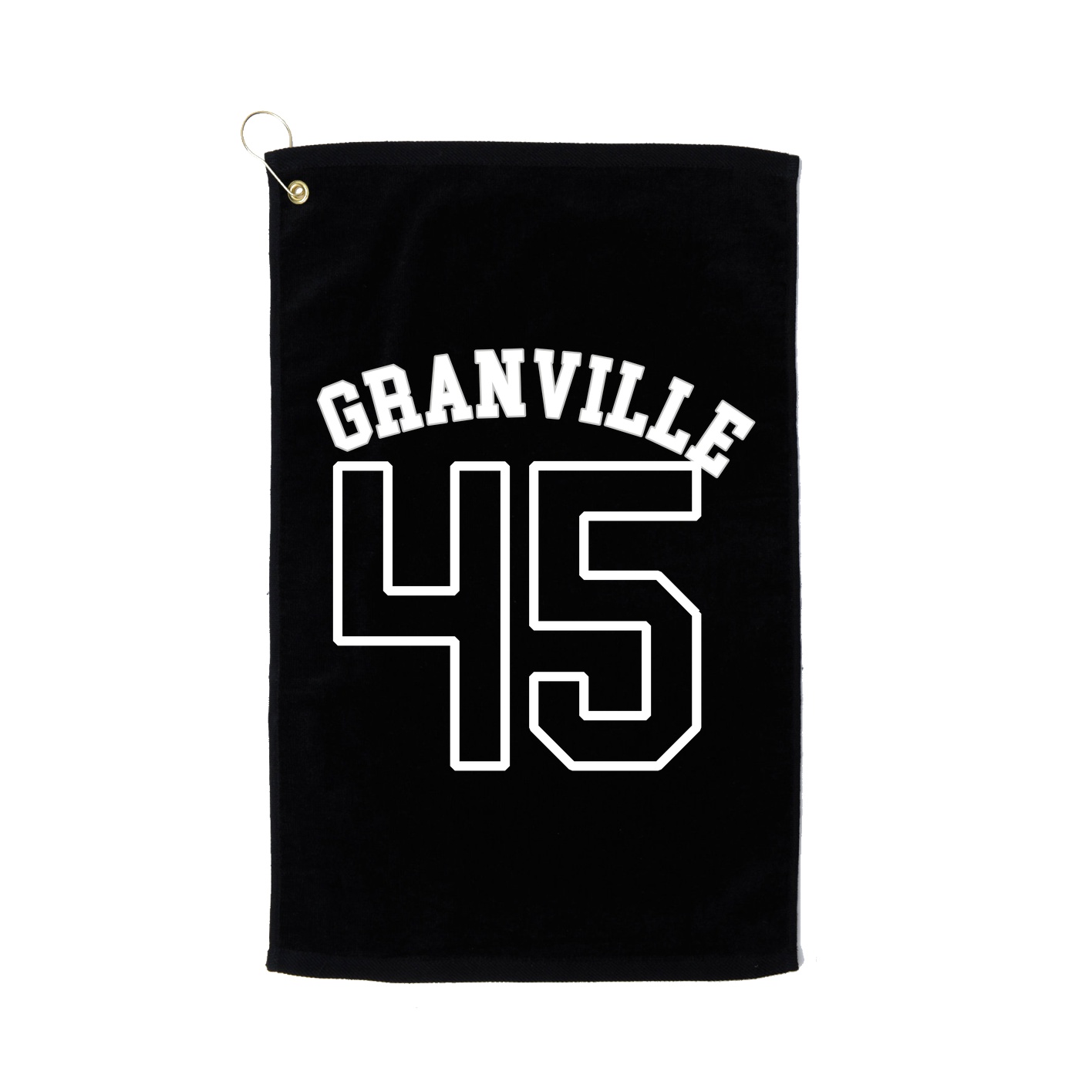 Golf Towel — Shirsey Arch in Black