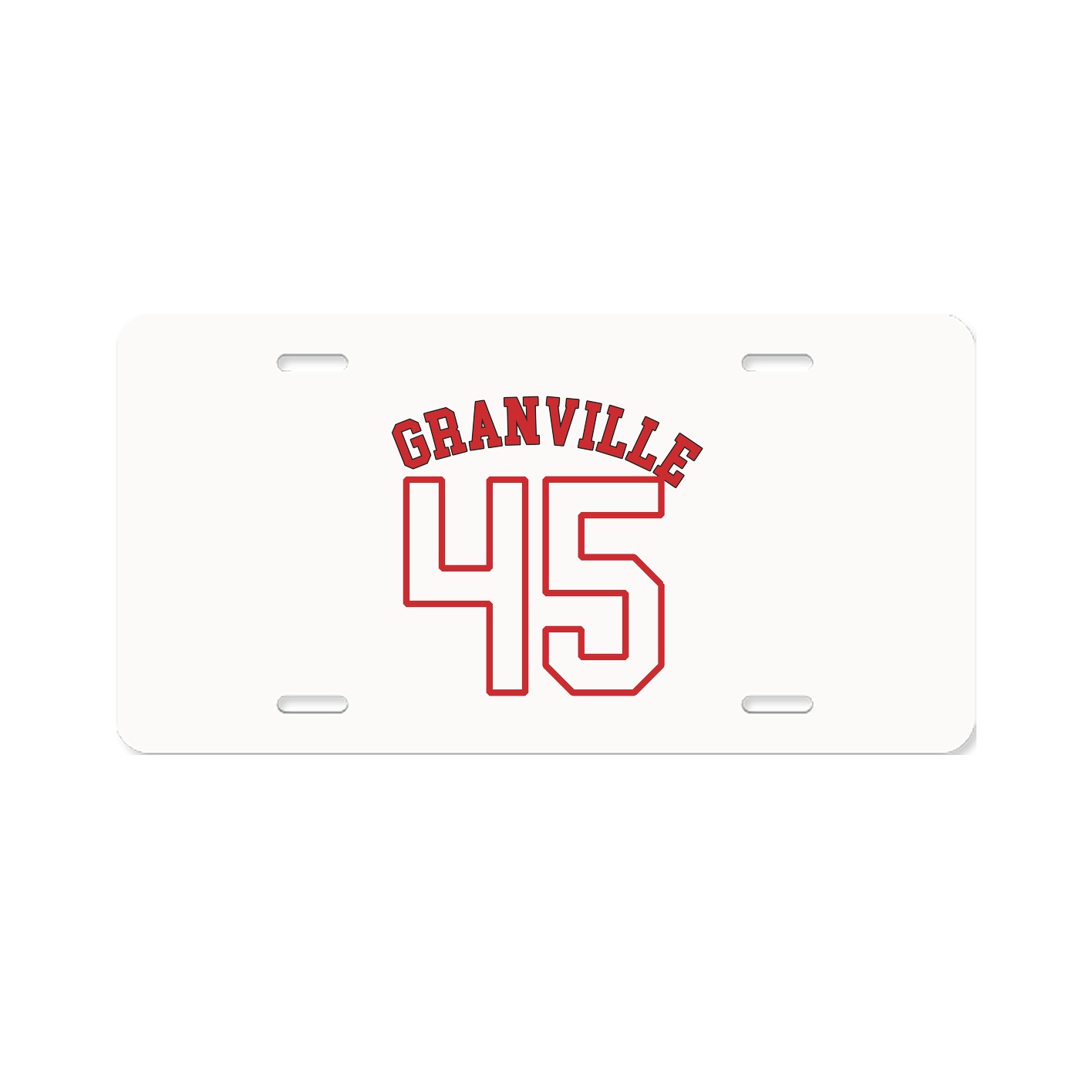 License Plate — Shirsey Arch in Classic