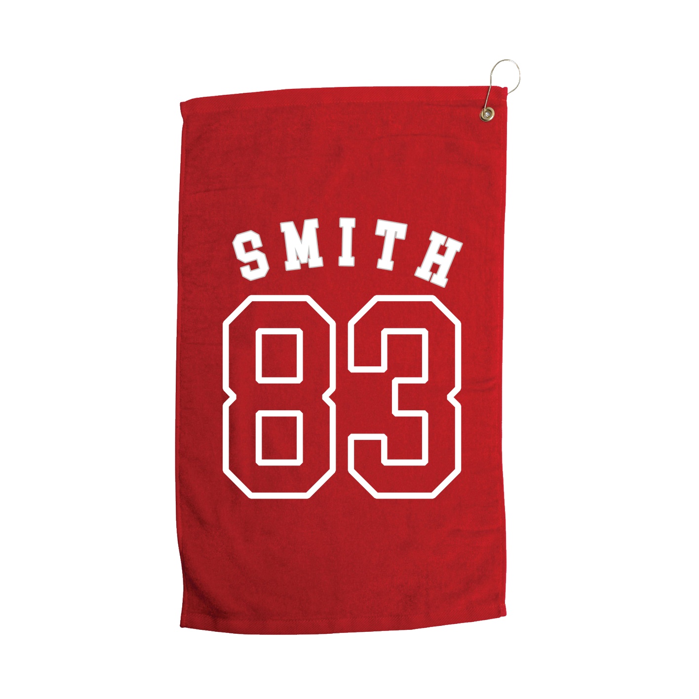 Golf Towel — Shirsey Arch in Red
