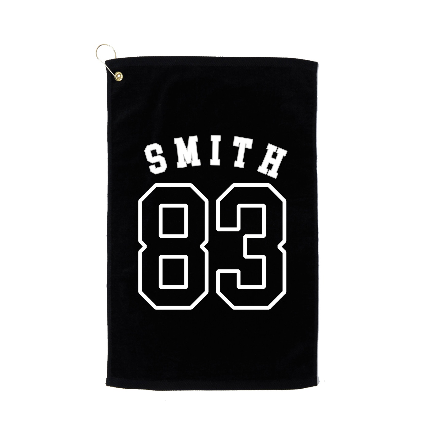 Golf Towel — Shirsey Arch in Black