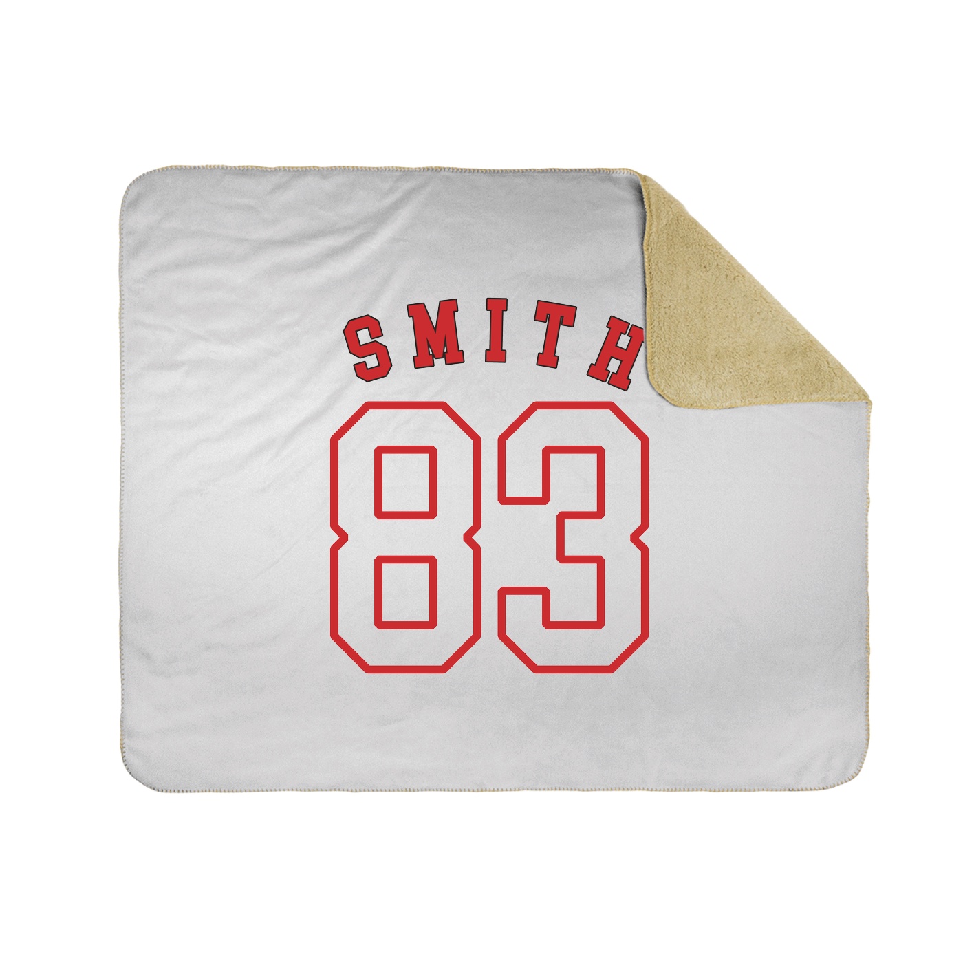 Throw Blanket — Shirsey Arch in White