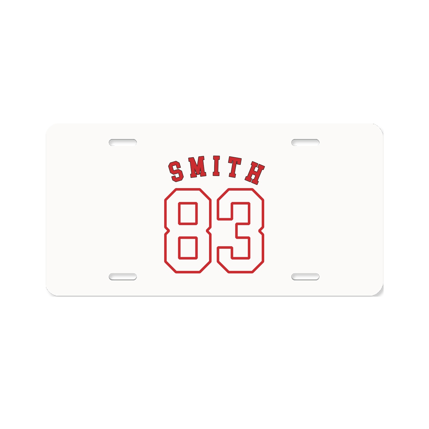 License Plate — Shirsey Arch in Classic