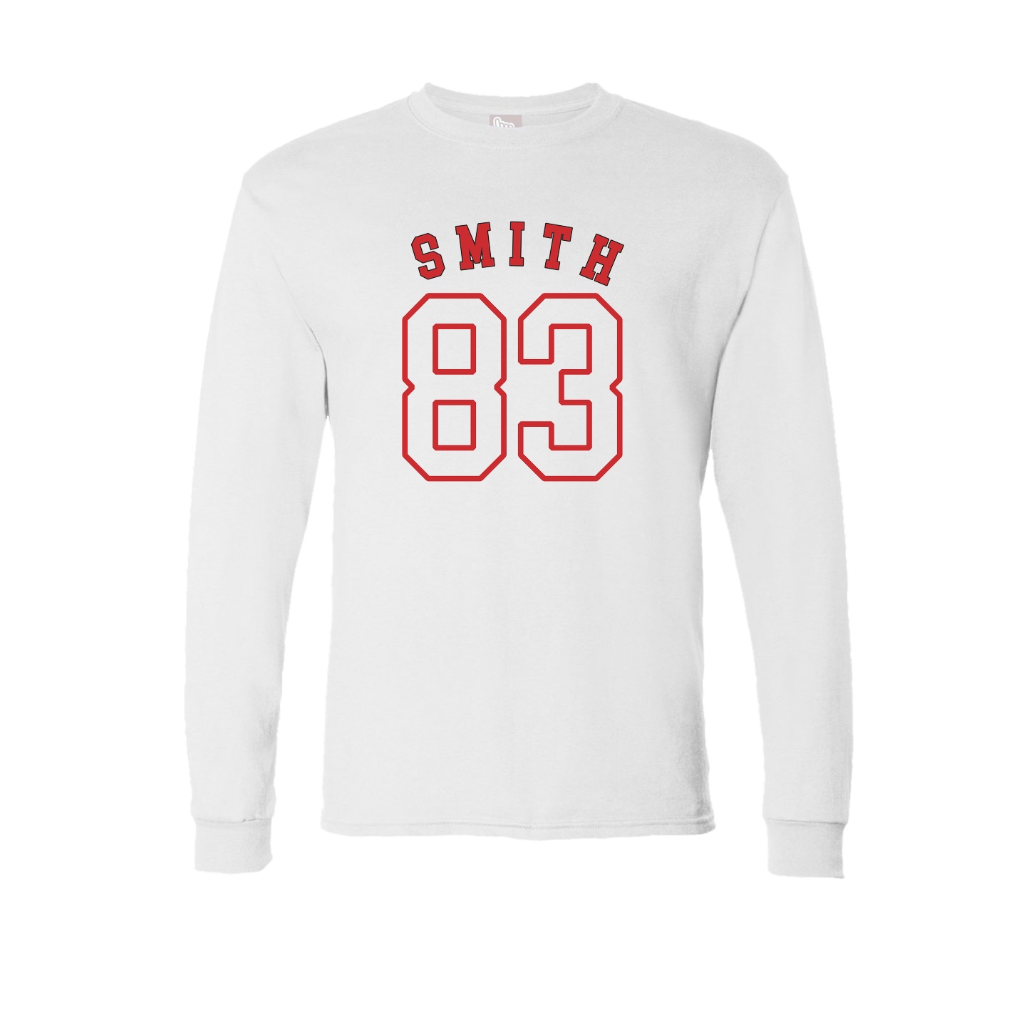 Long Sleeve Tee — Shirsey Arch in White