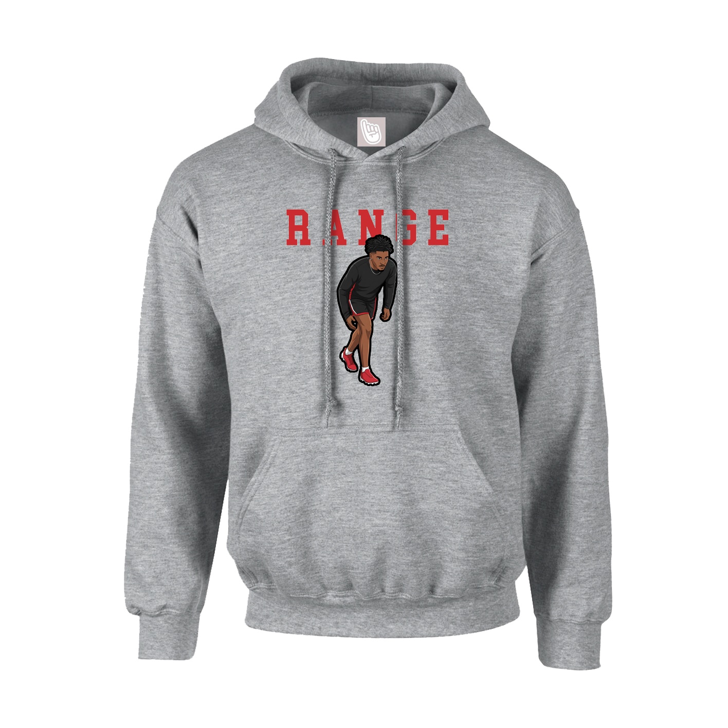 Hoodie — Shirsey in Grey