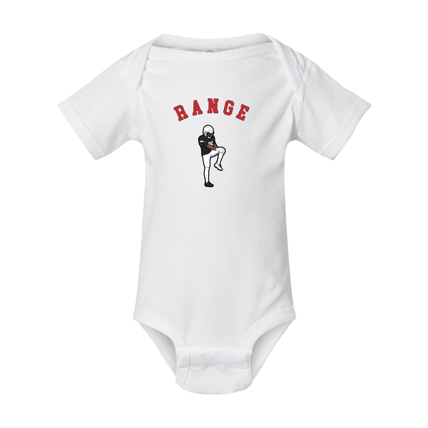 Baby Onesie — Shirsey Arch in White