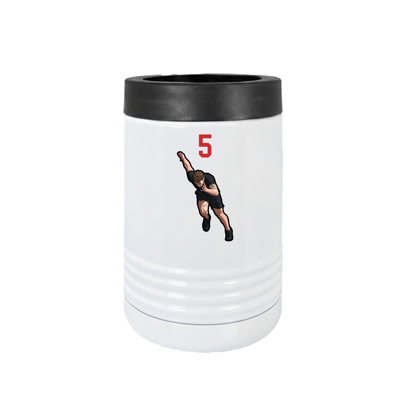 Beverage Holder — Number Top in White