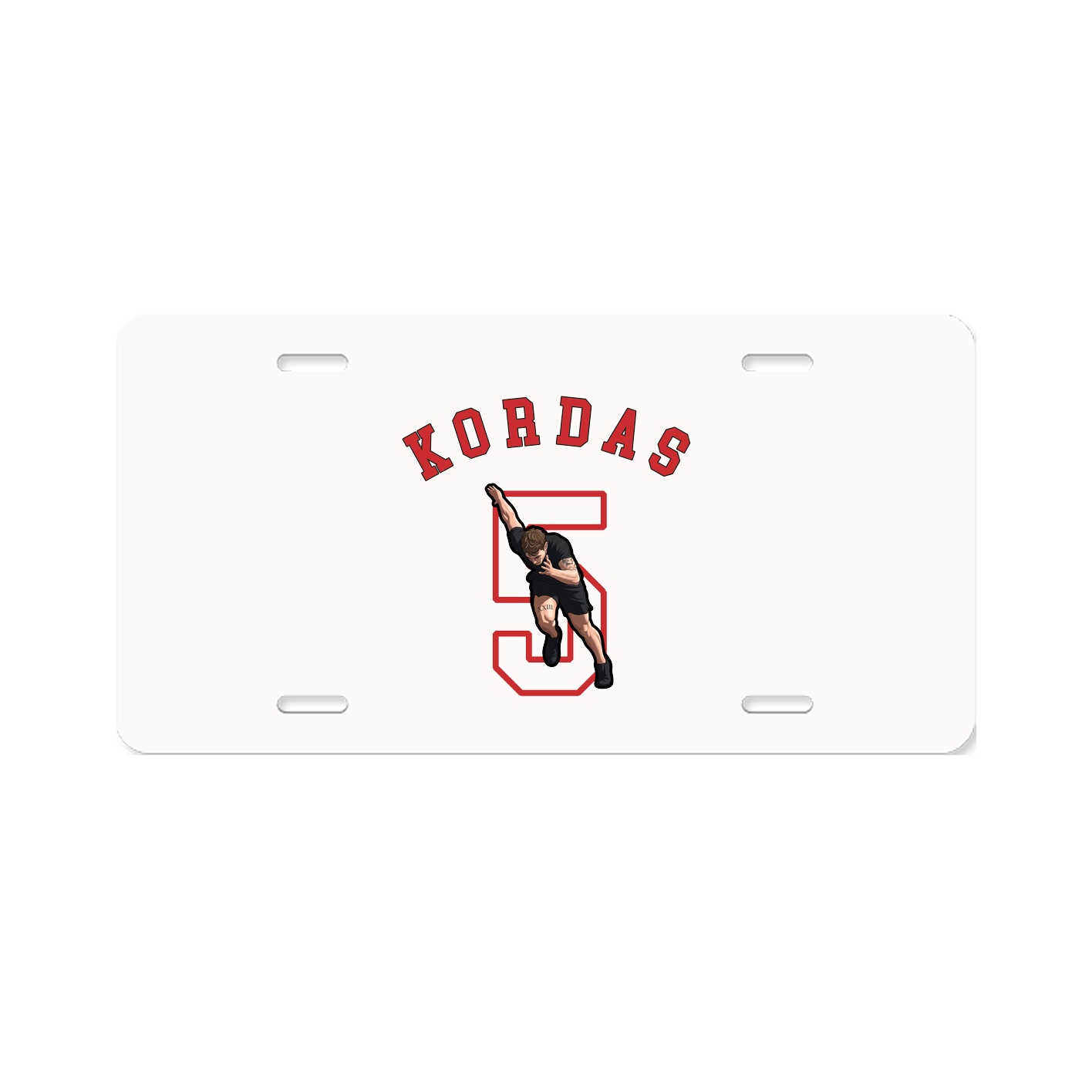 License Plate — Shirsey Arch in Classic