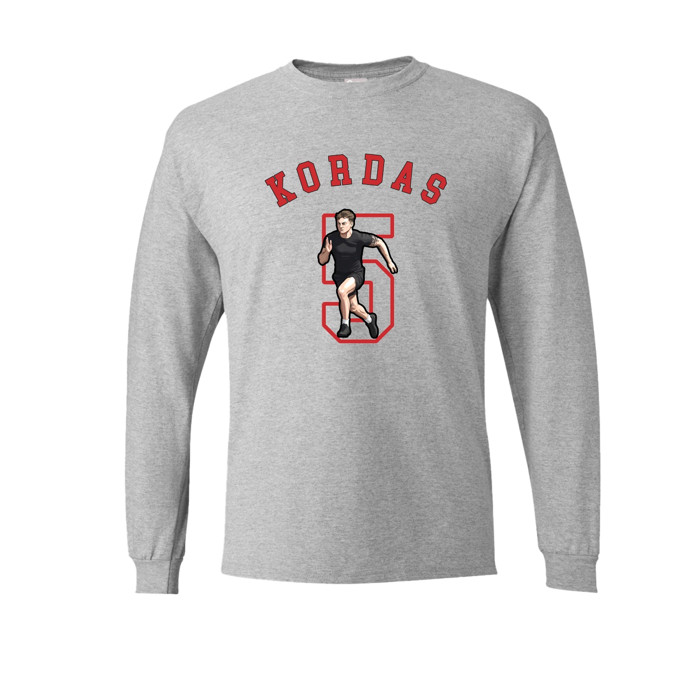 Long Sleeve Tee — Shirsey Arch in Grey