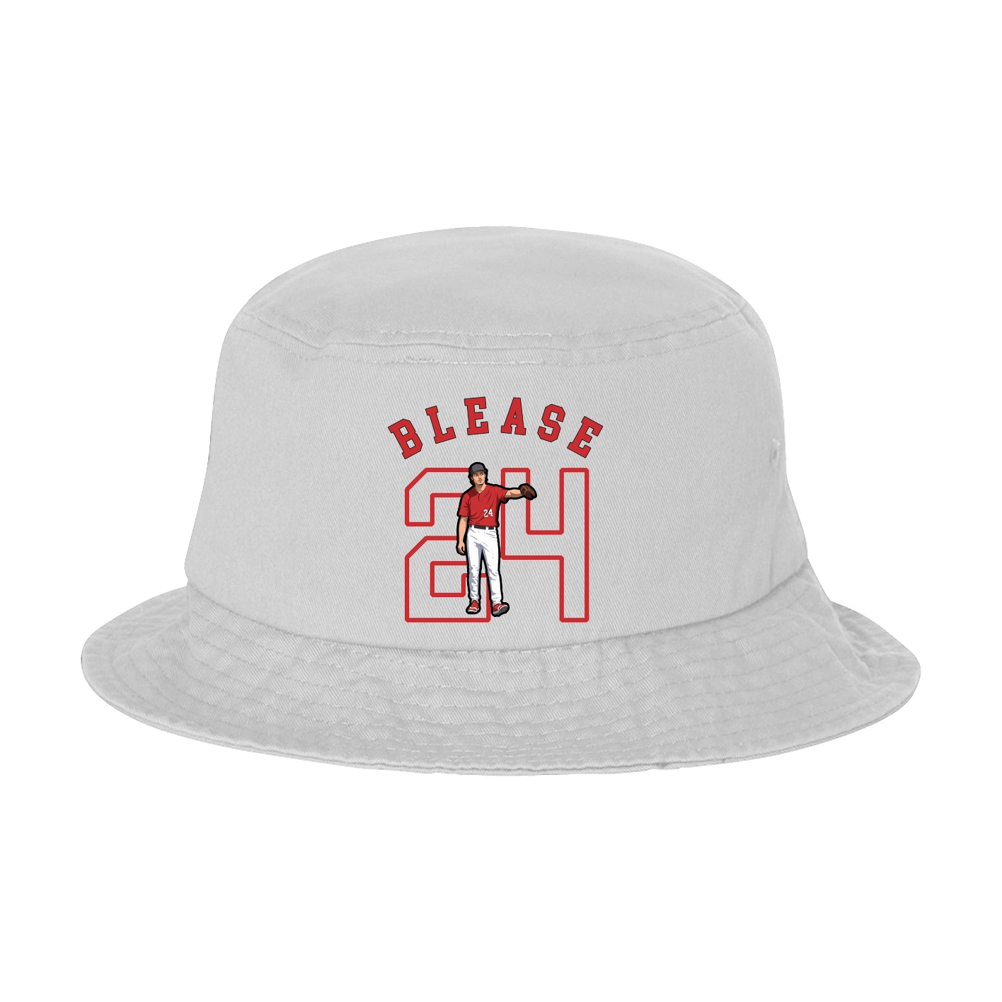 Bucket Cap — Shirsey Arch in White