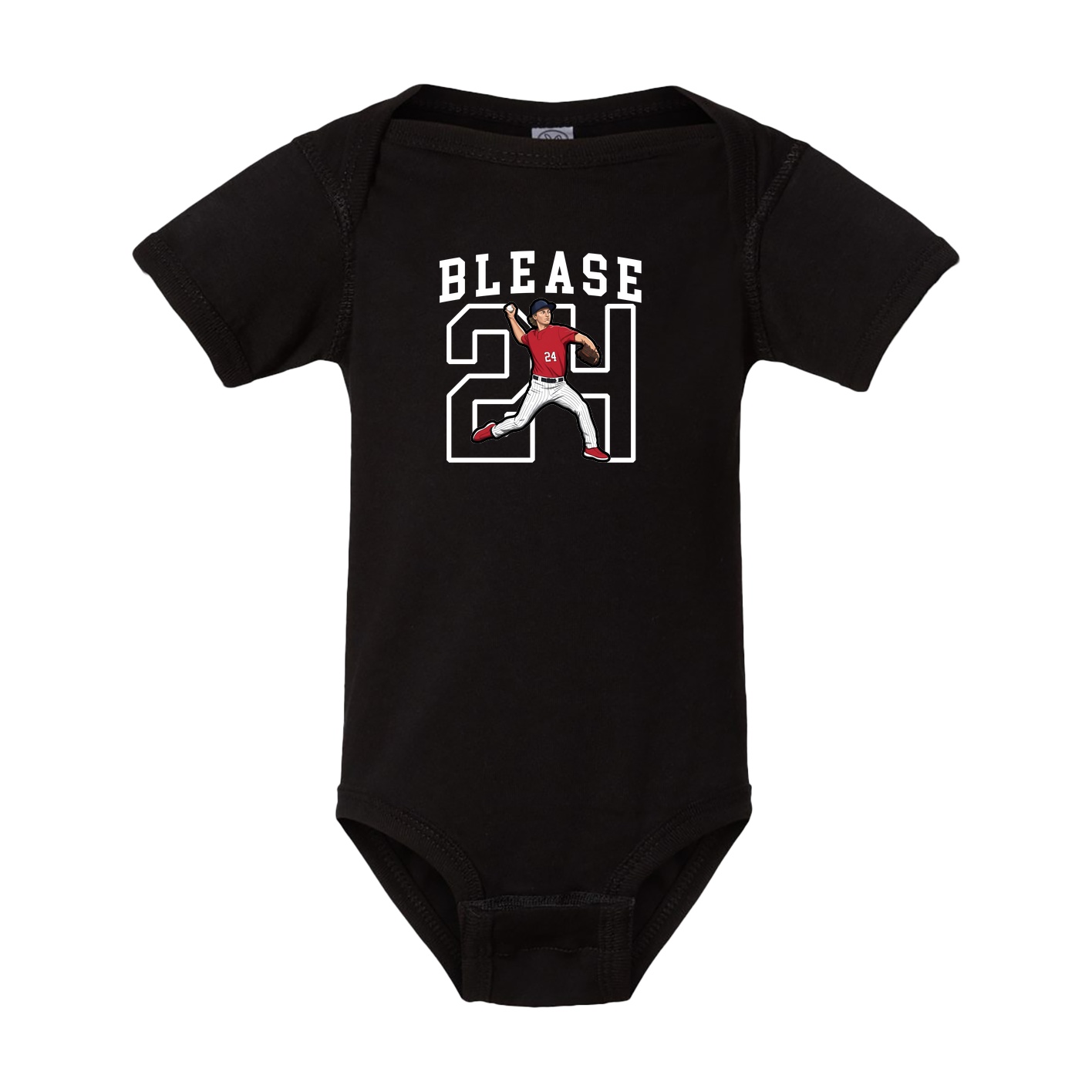 Baby Onesie — Shirsey in Black