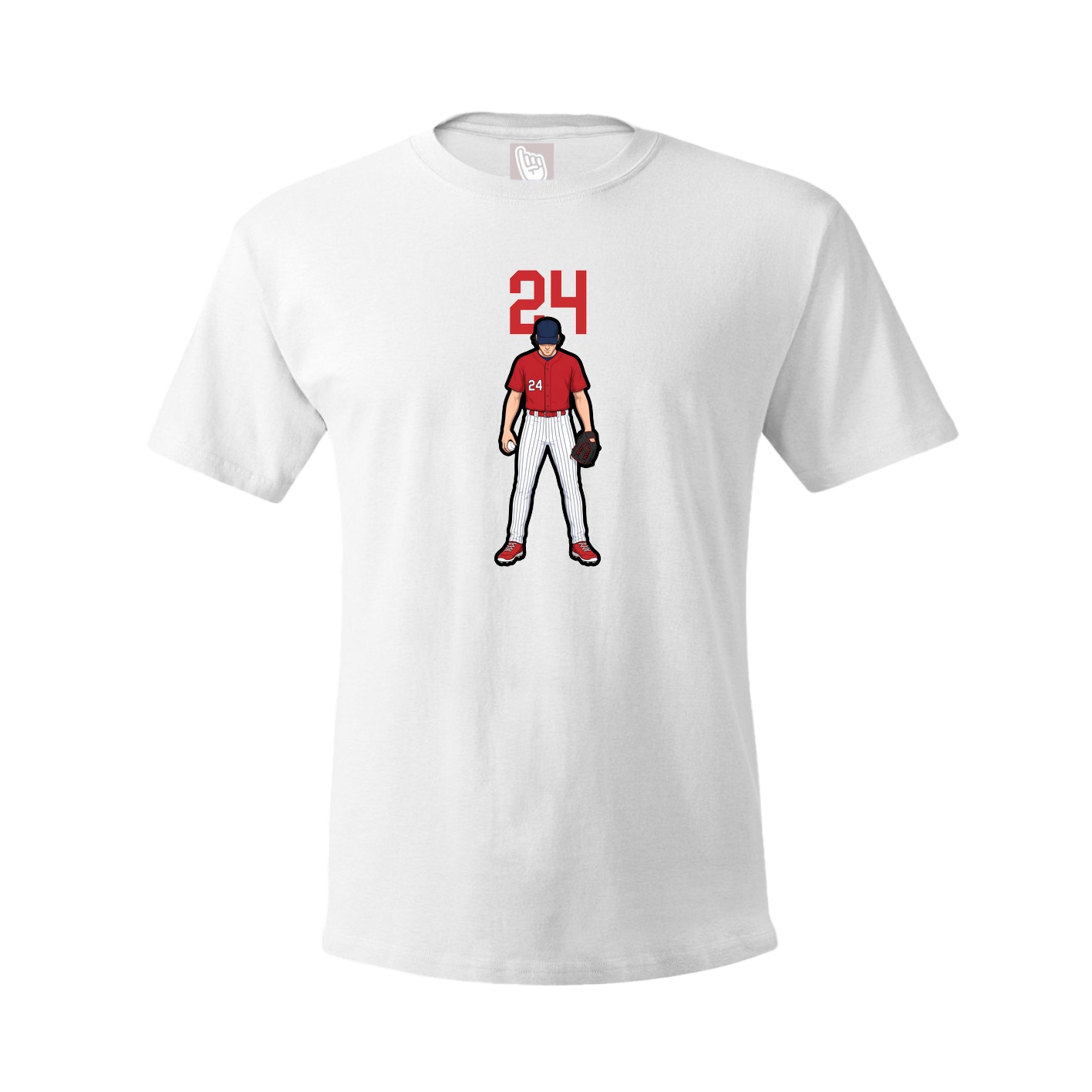 Tee — Number Top in White