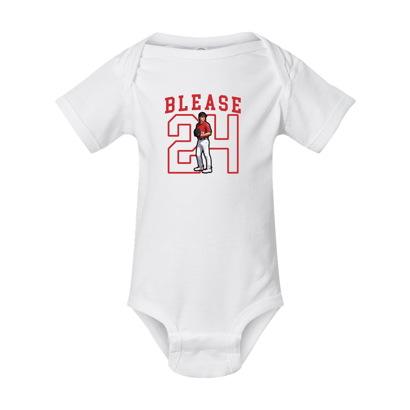 Baby Onesie — Shirsey in White