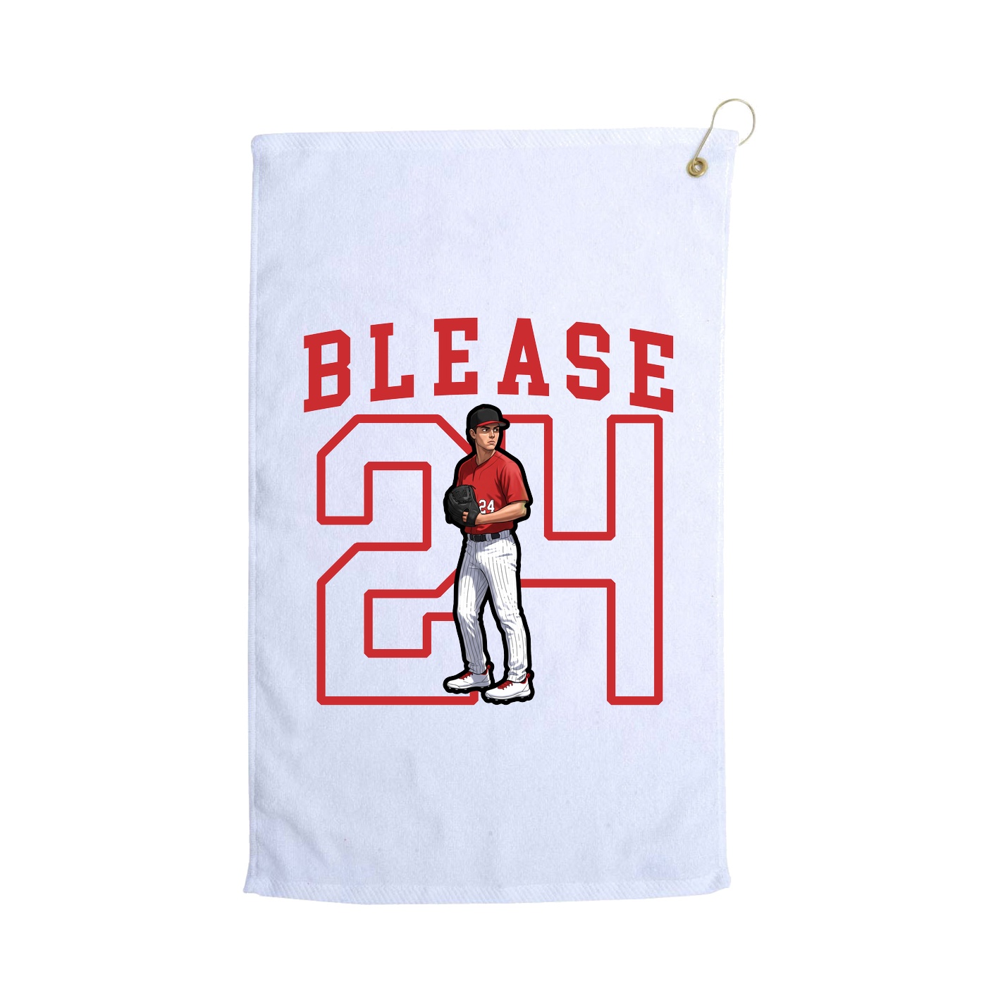 Golf Towel — Shirsey in White