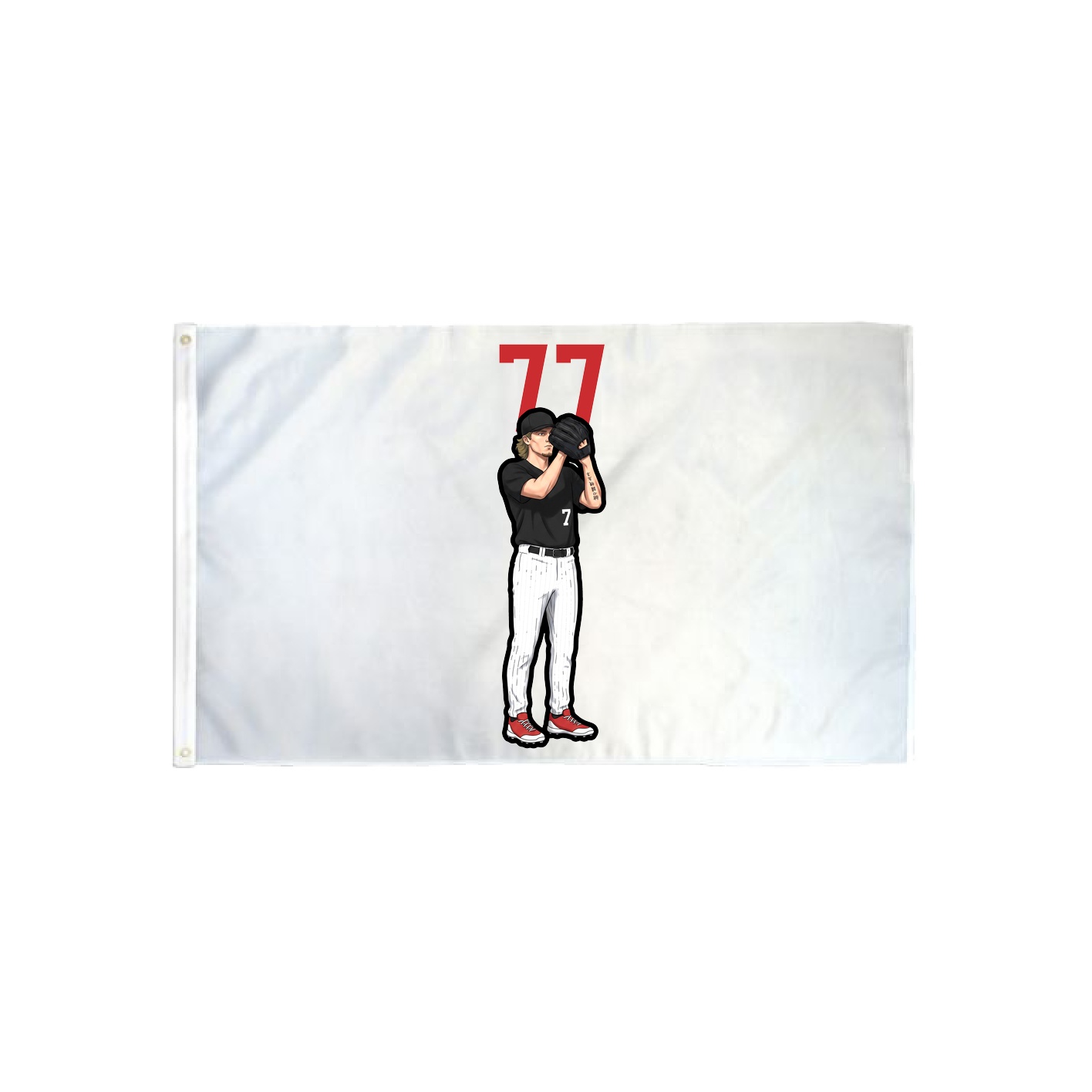 3x5 Flag — Number Top in Classic