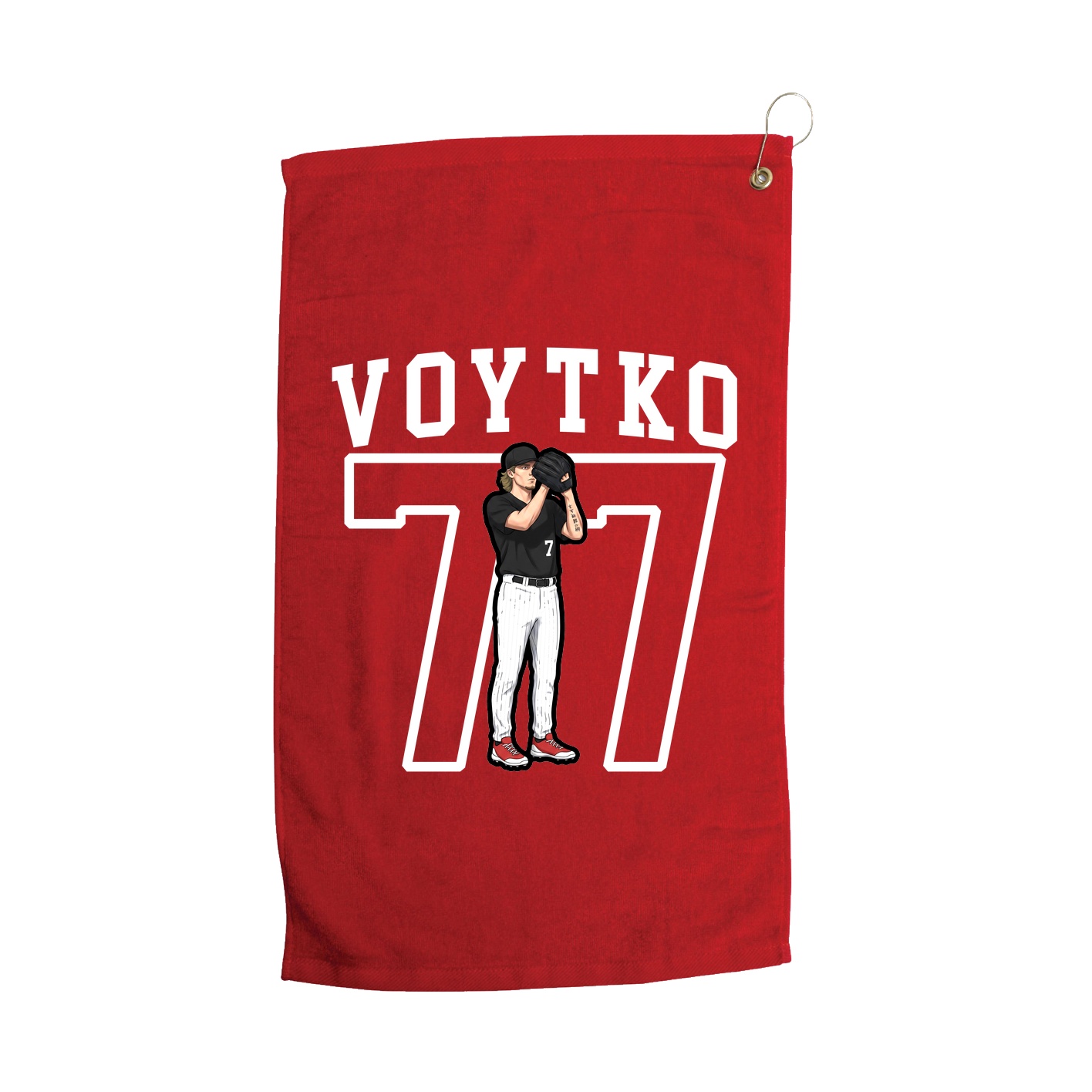 Golf Towel — Shirsey in Red