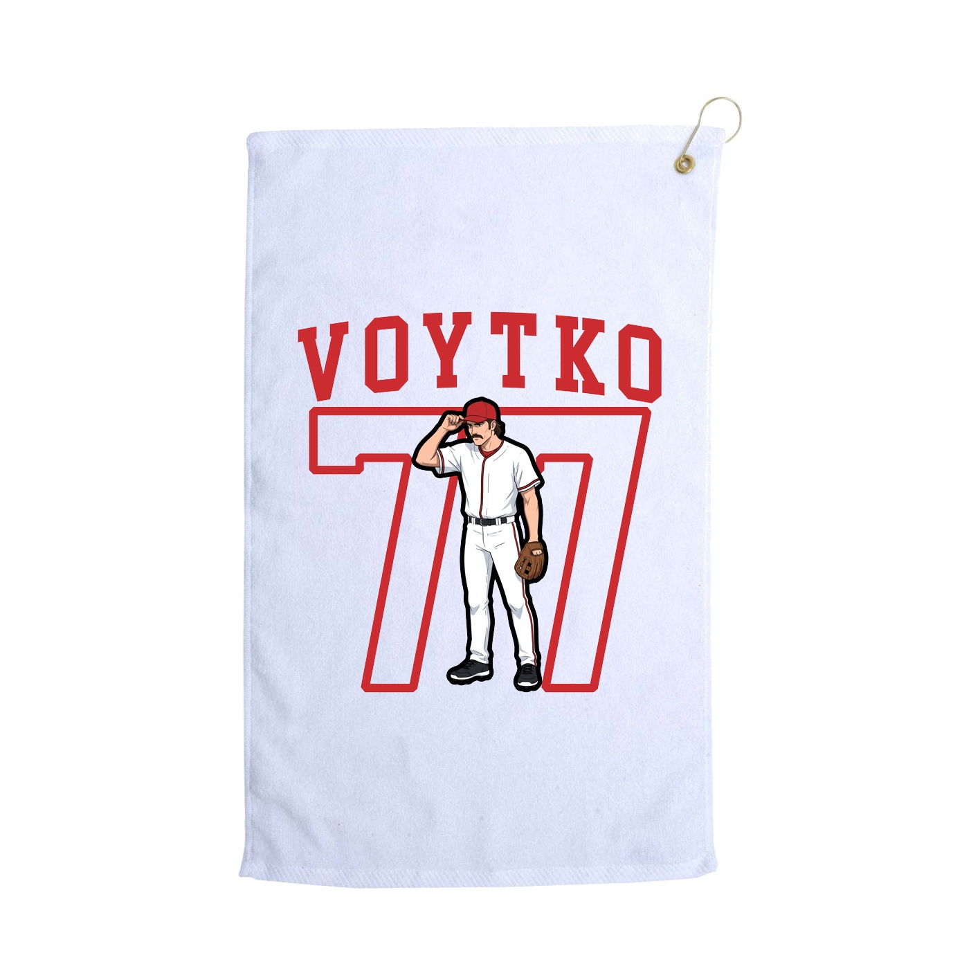Golf Towel — Shirsey in White
