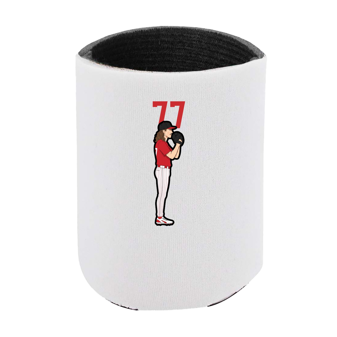 Can Holder — Number Top in White