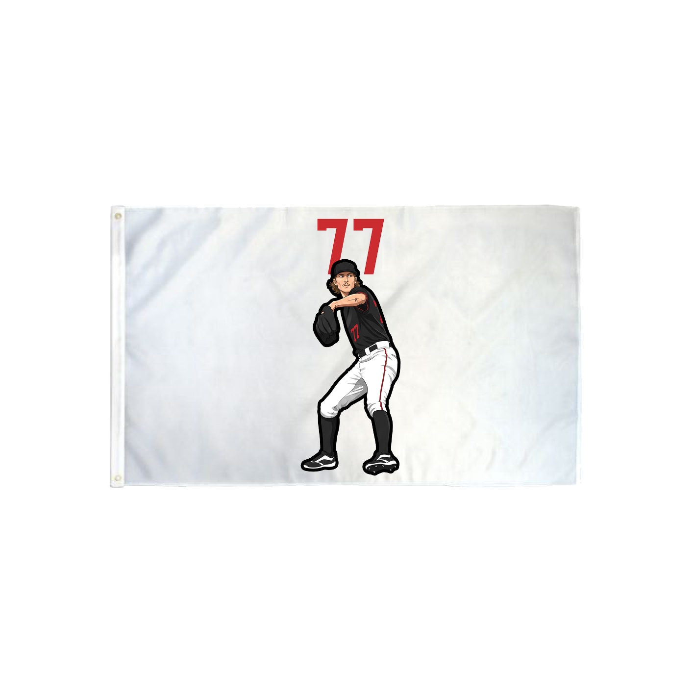 3x5 Flag — Number Top in Classic