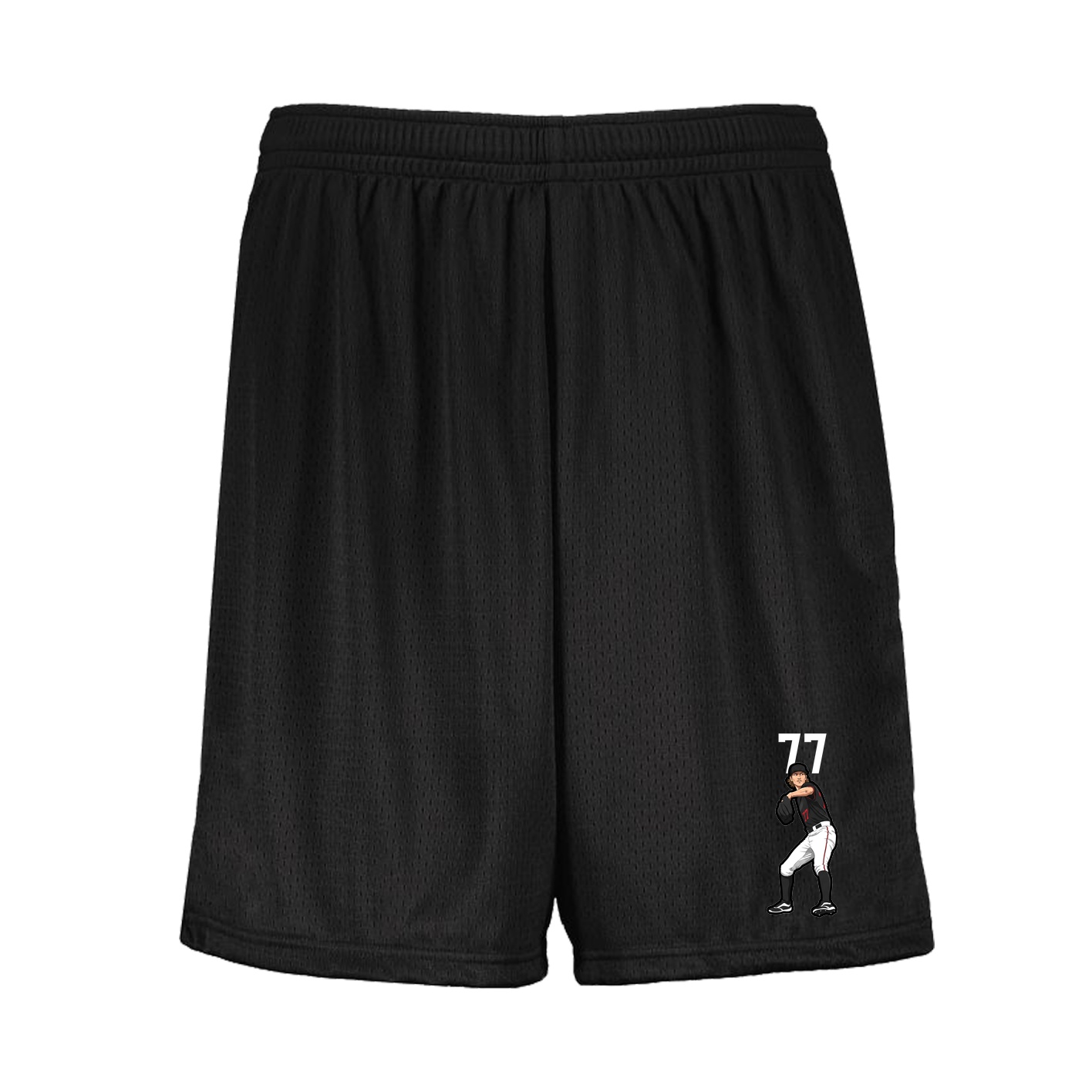 Shorts — Number Top in Black