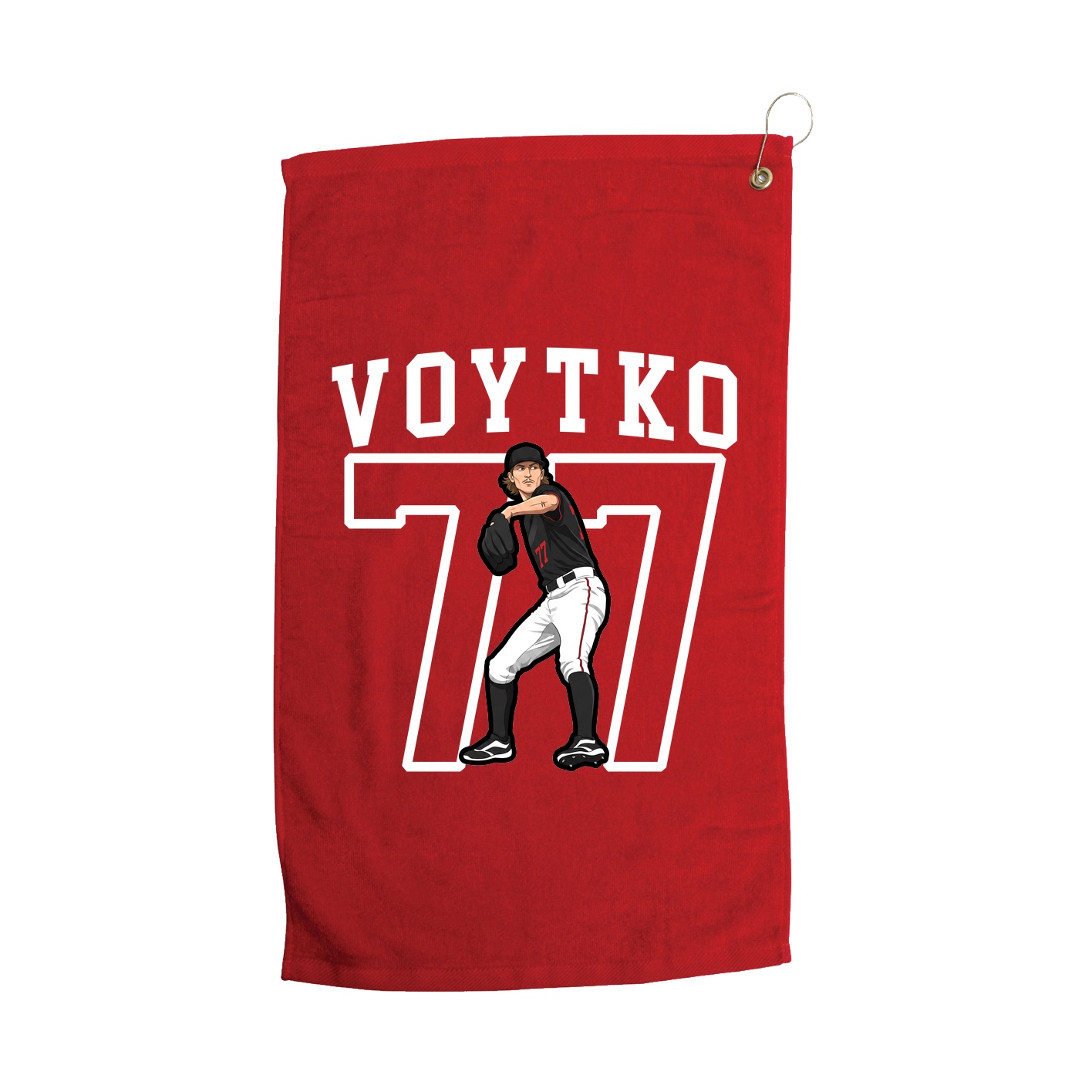 Golf Towel — Shirsey in Red