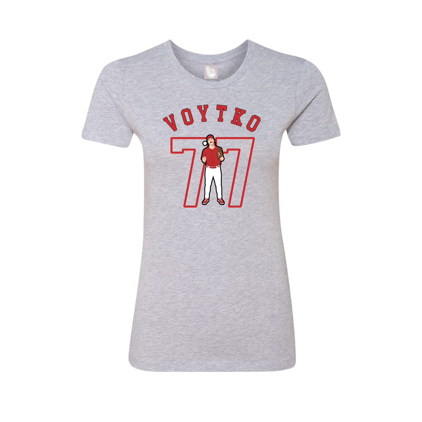 Womens Tee — Shirsey Arch in Grey