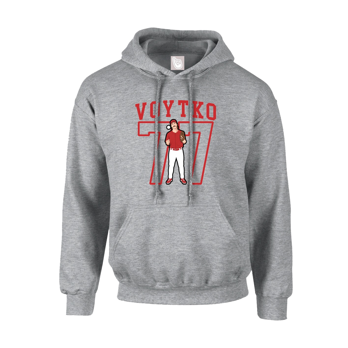 Youth Hoodie — Shirsey in Grey