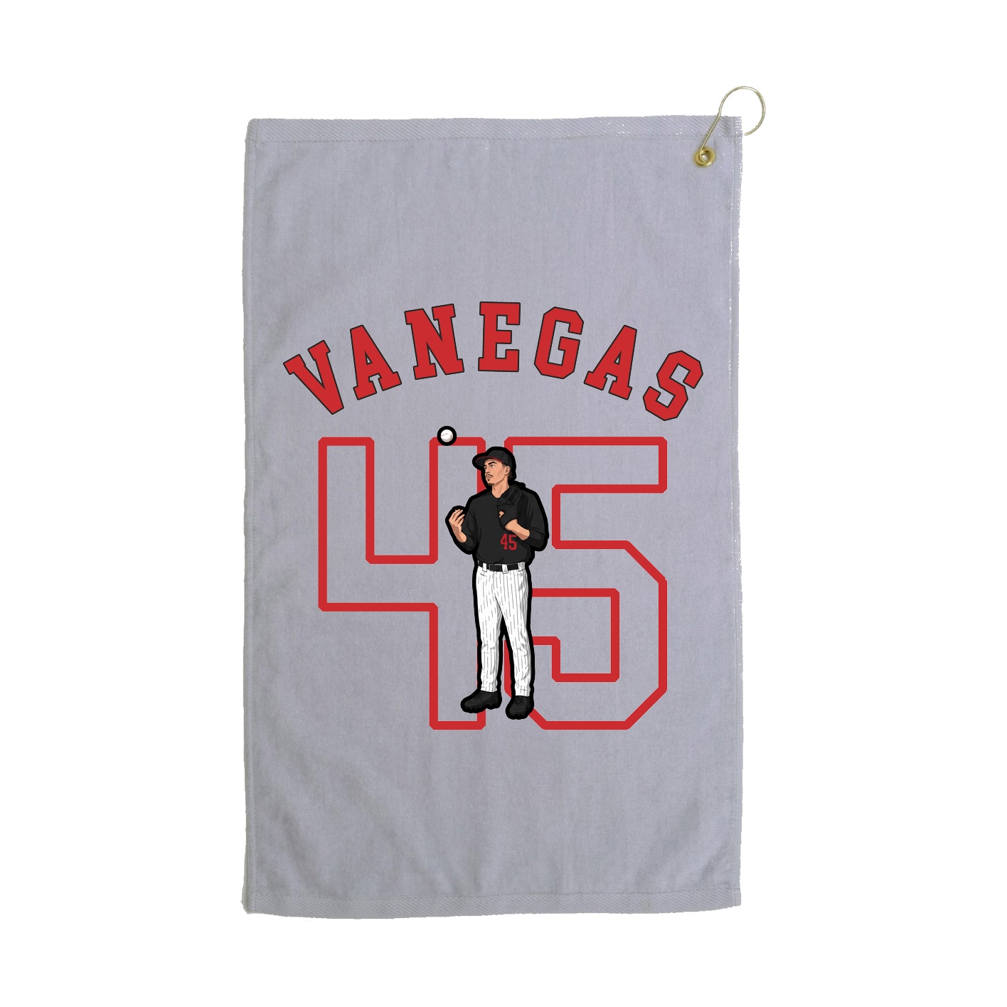 Golf Towel — Shirsey Arch in Grey