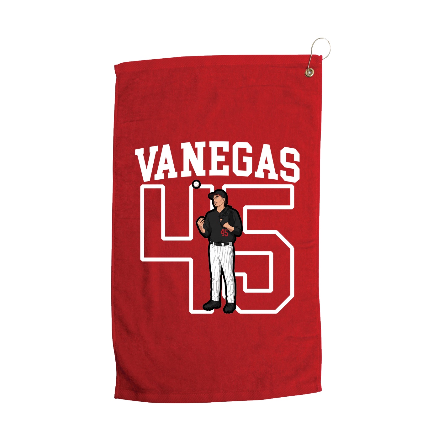 Golf Towel — Shirsey in Red
