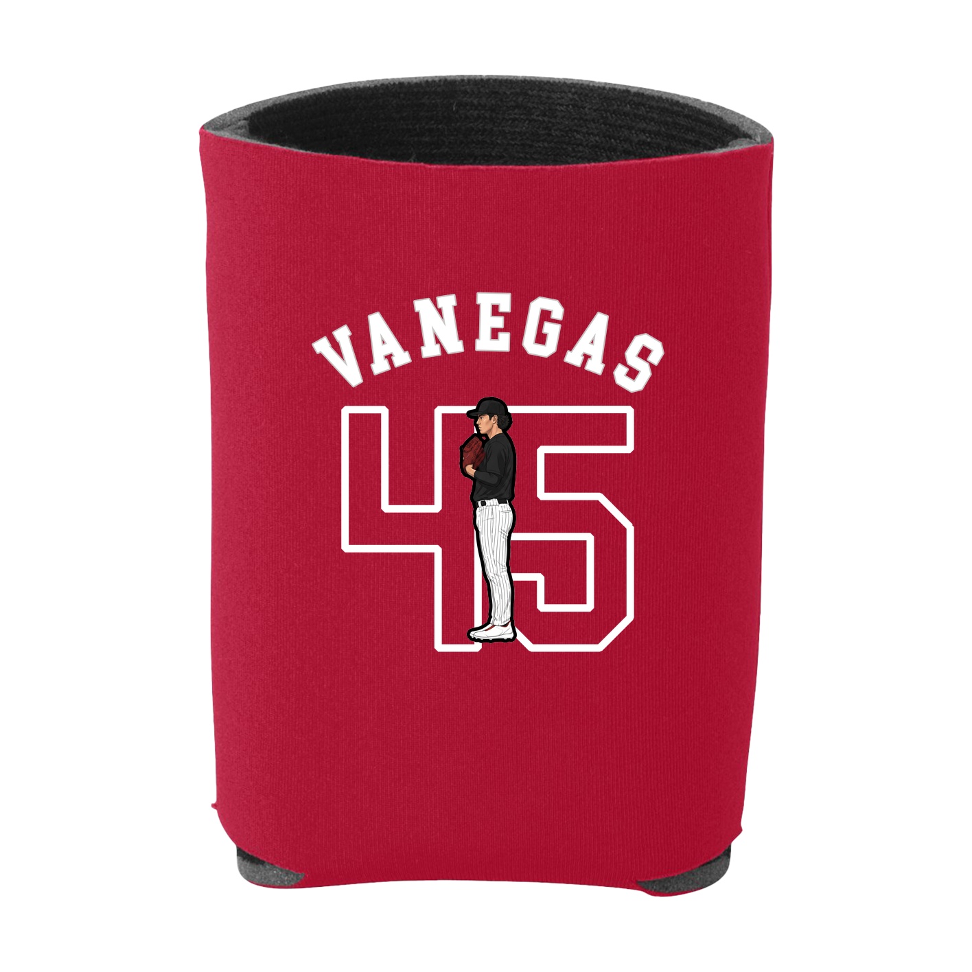 Can Holder — Shirsey Arch in Red