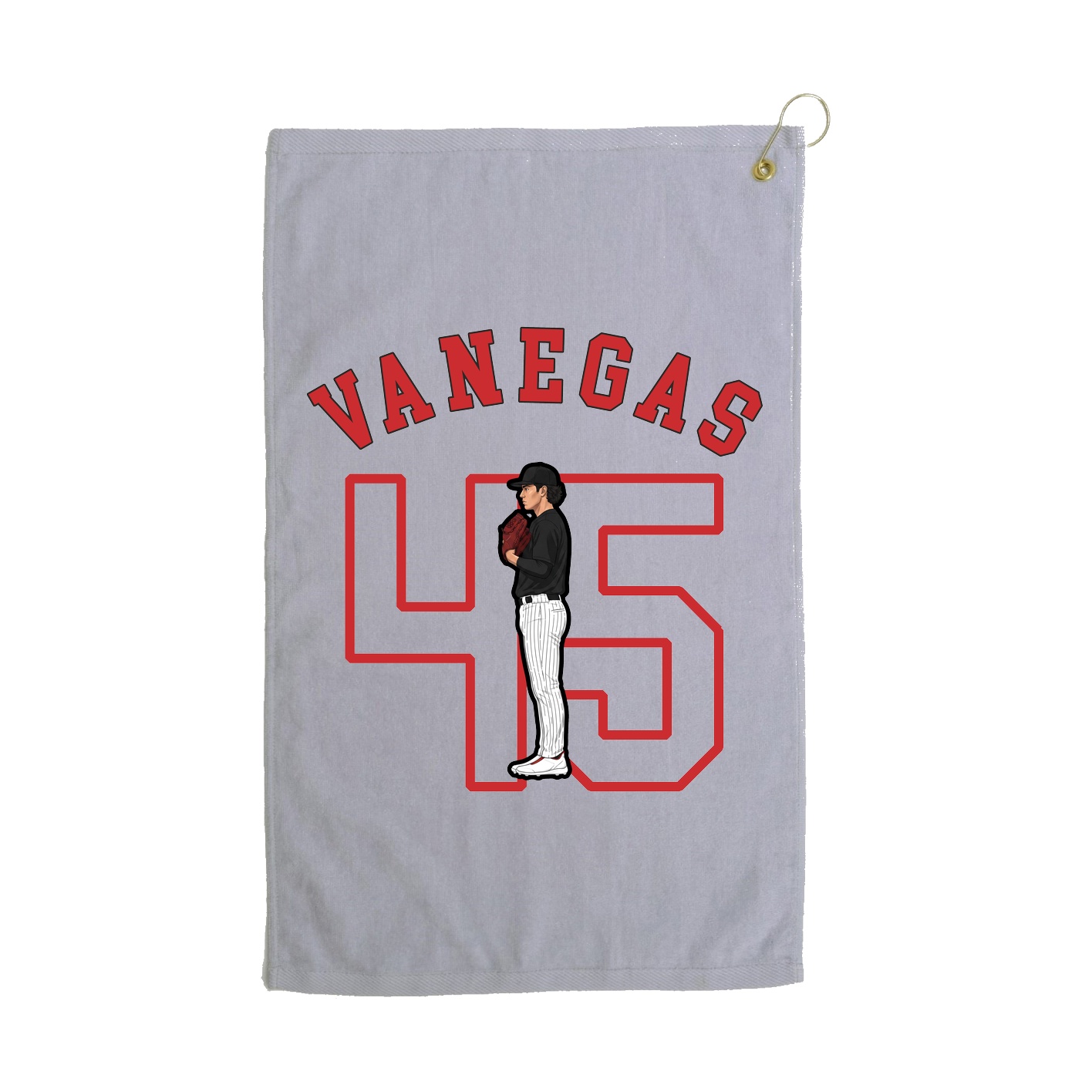 Golf Towel — Shirsey Arch in Grey