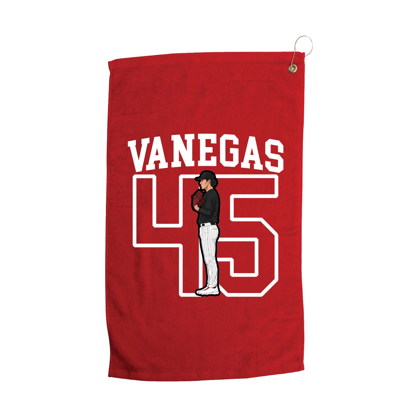 Golf Towel — Shirsey in Red