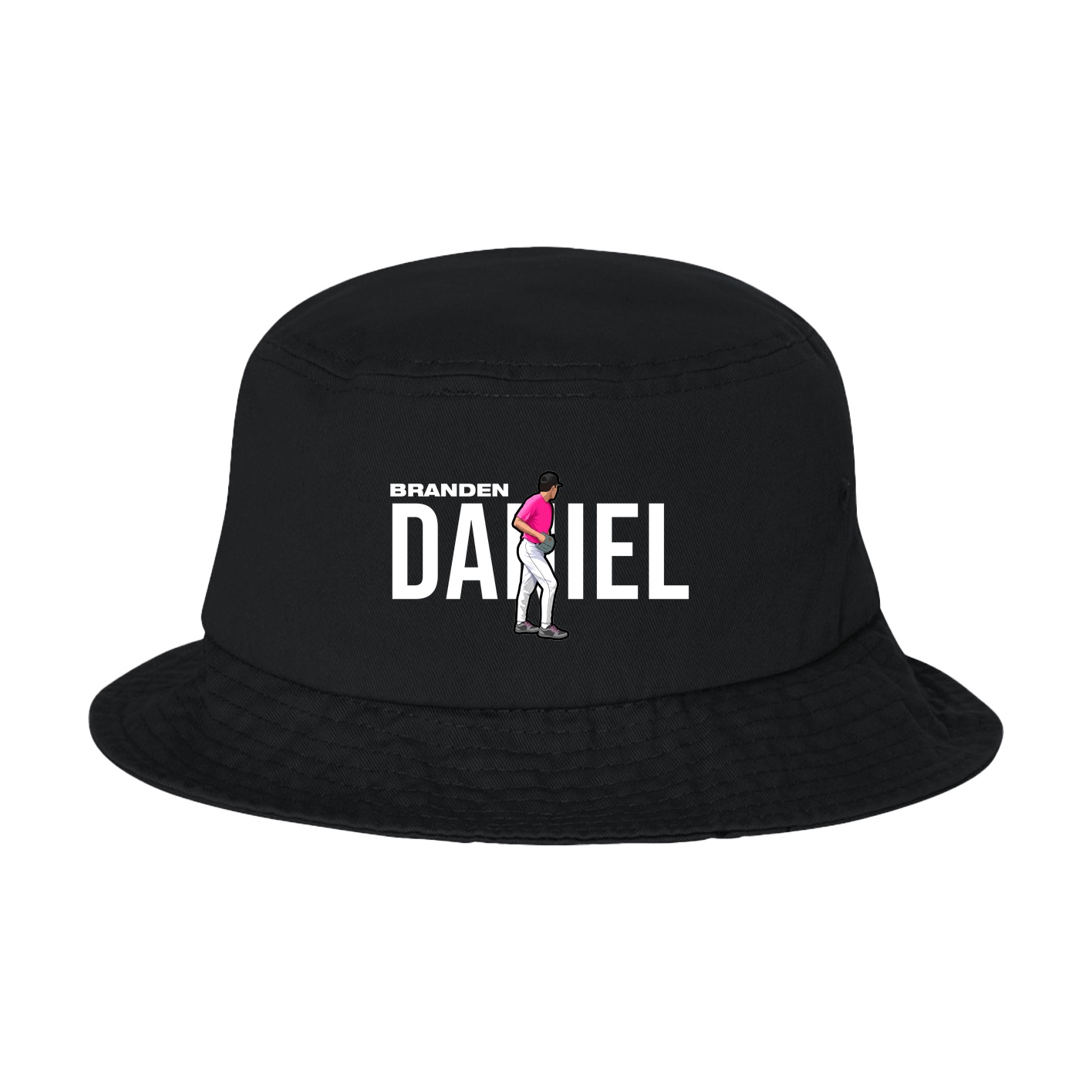 Bucket Cap — Player Name in Black