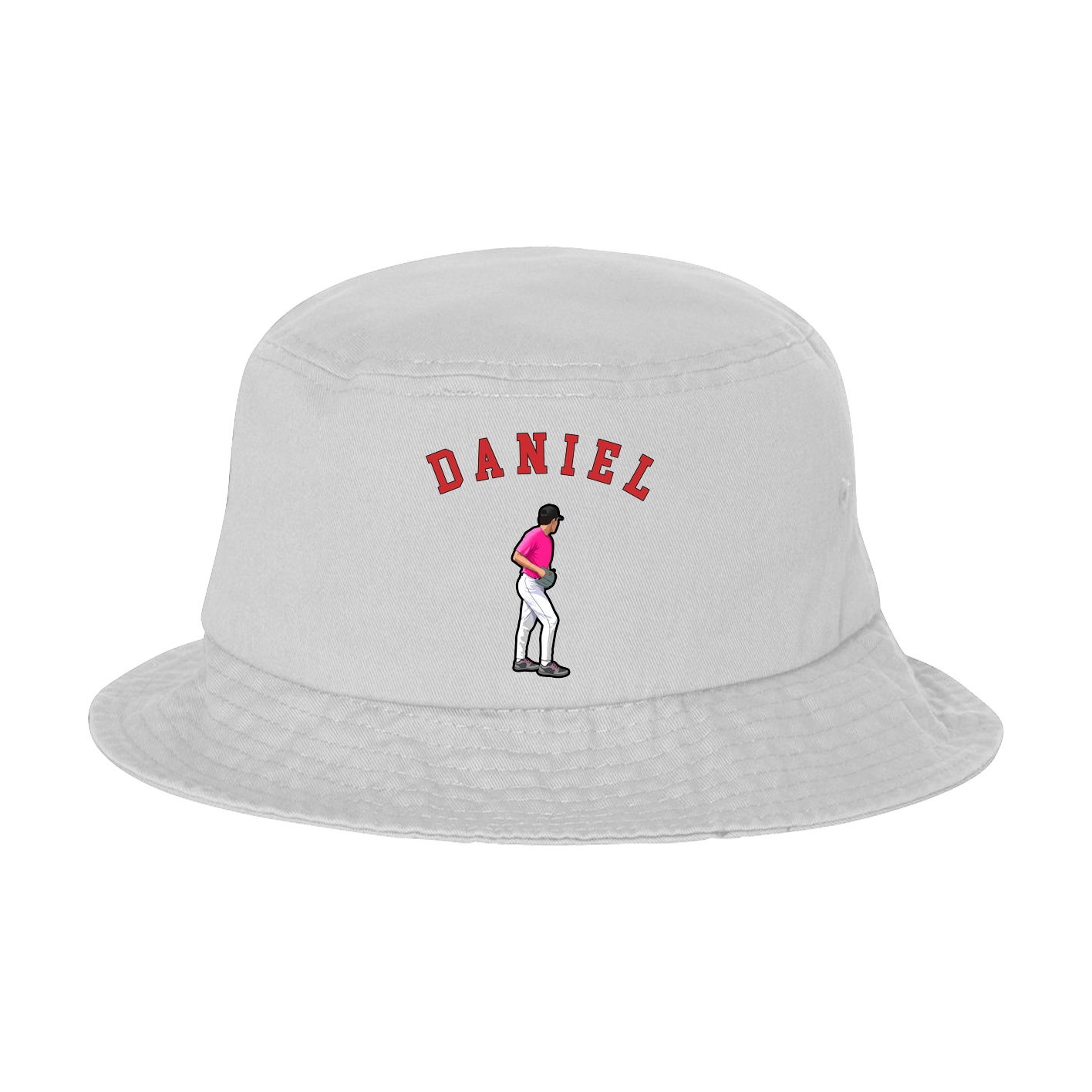 Bucket Cap — Shirsey Arch in White