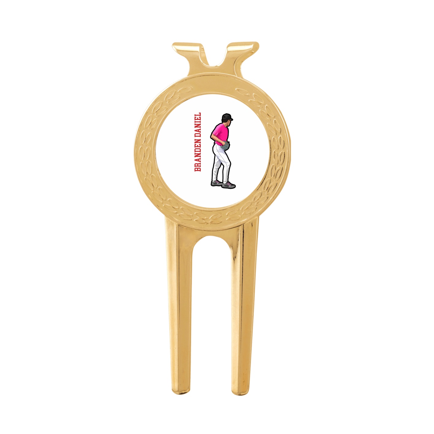 Divot Tool with Ball Marker — Name Vertical in Classic
