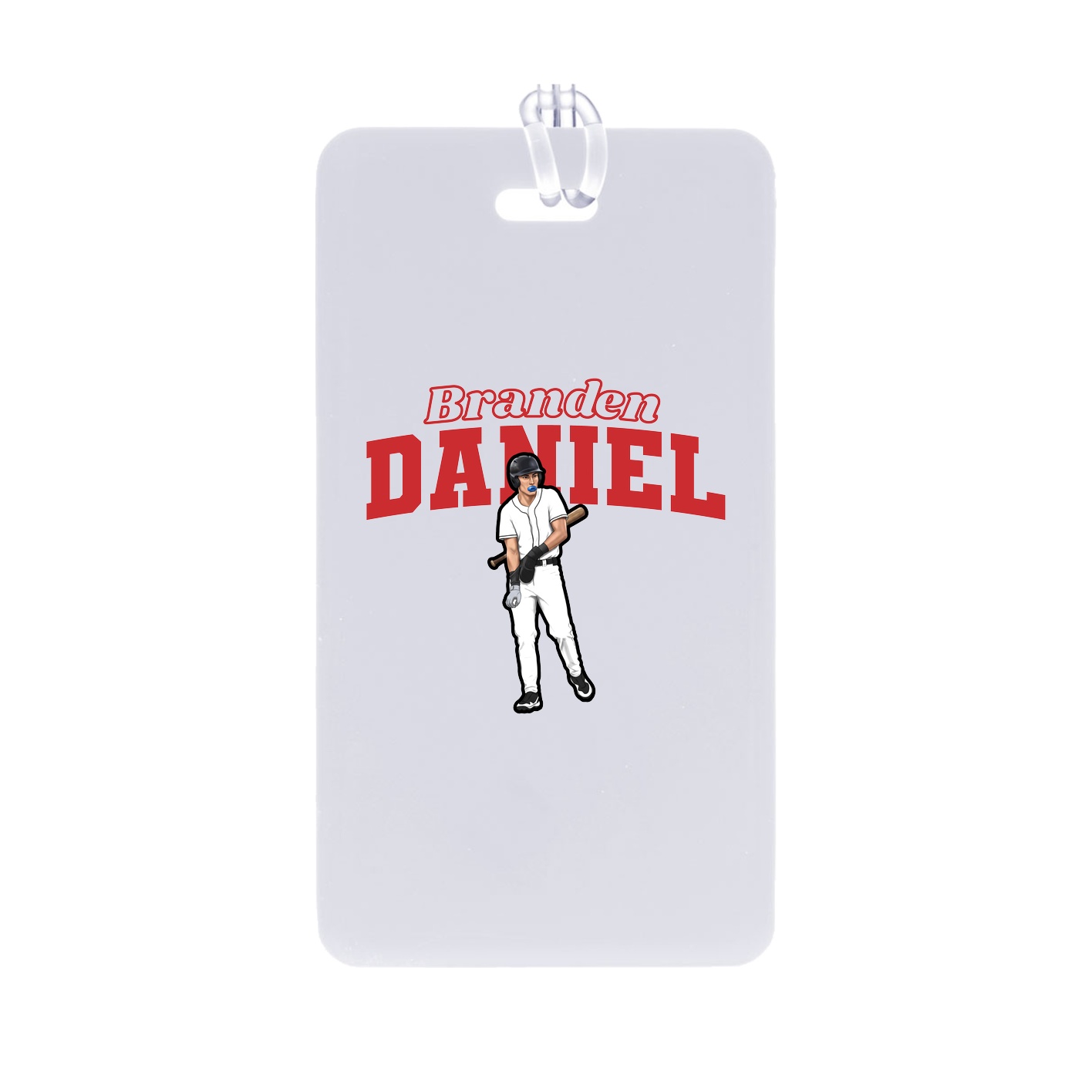 Bag Tag — Name Arch in Classic
