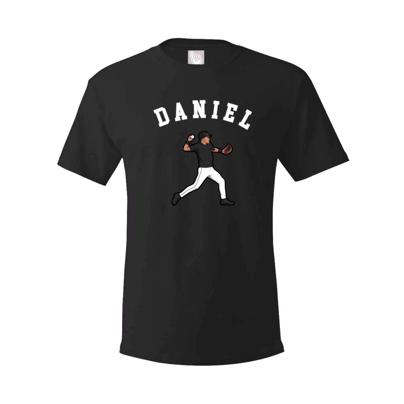 Youth Tee — Shirsey Arch in Black