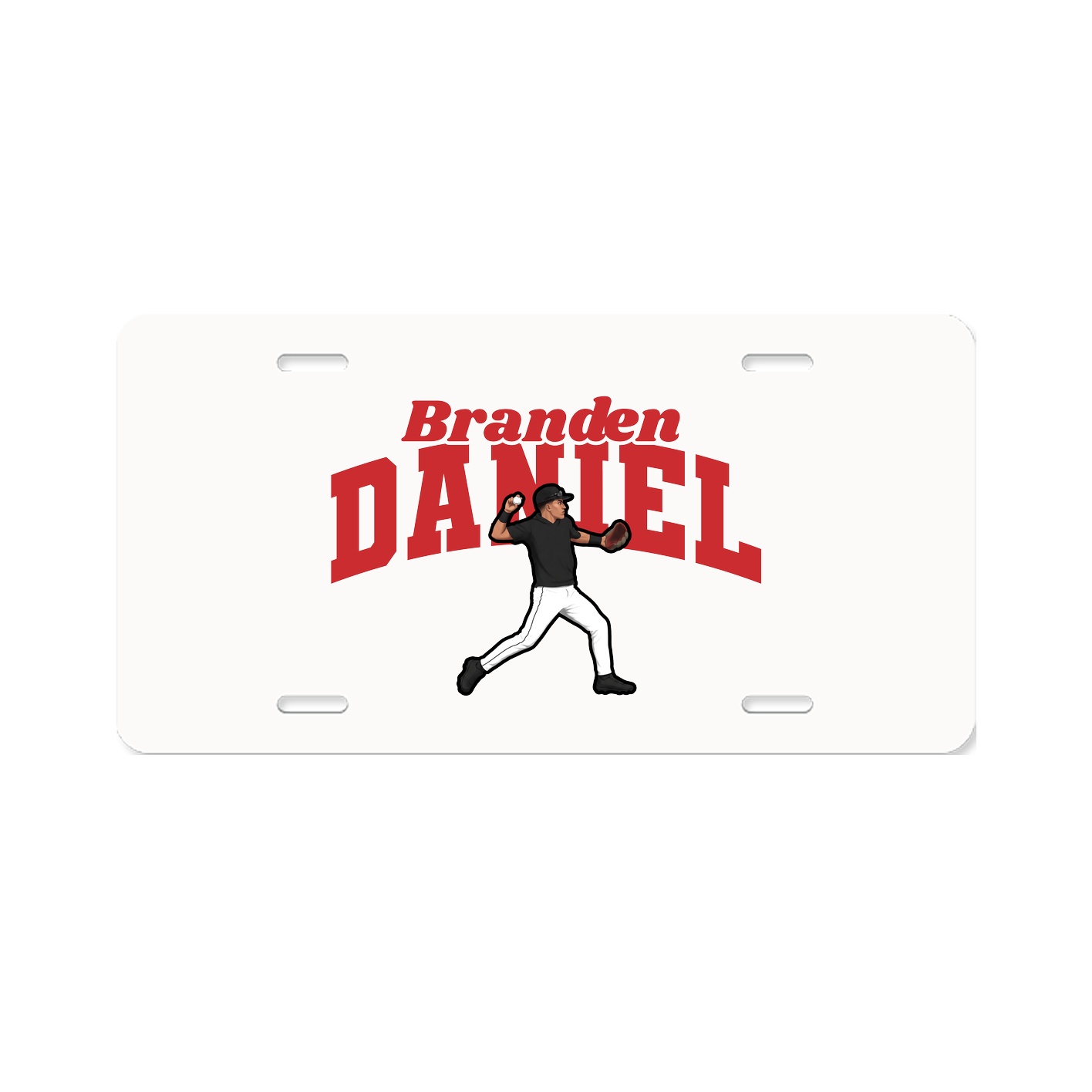 License Plate — Signature Arch in Classic