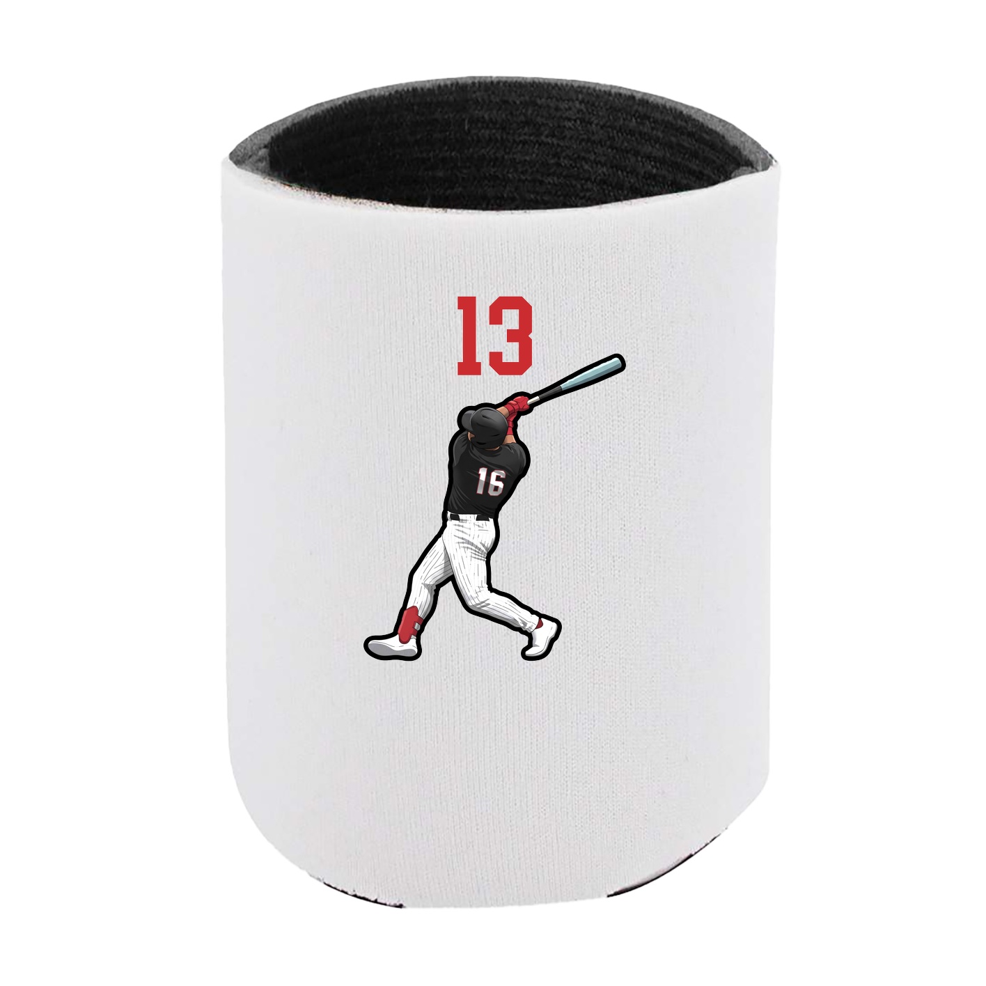 Can Holder — Number Top in White