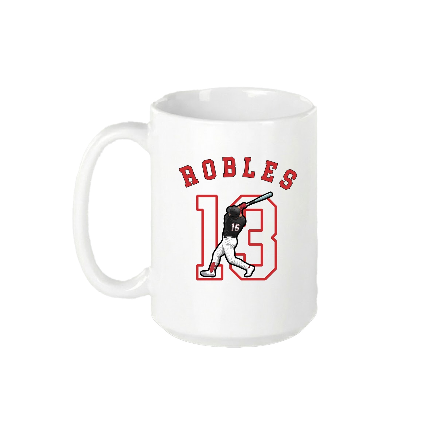 15oz Coffee Mug — Shirsey Arch in White